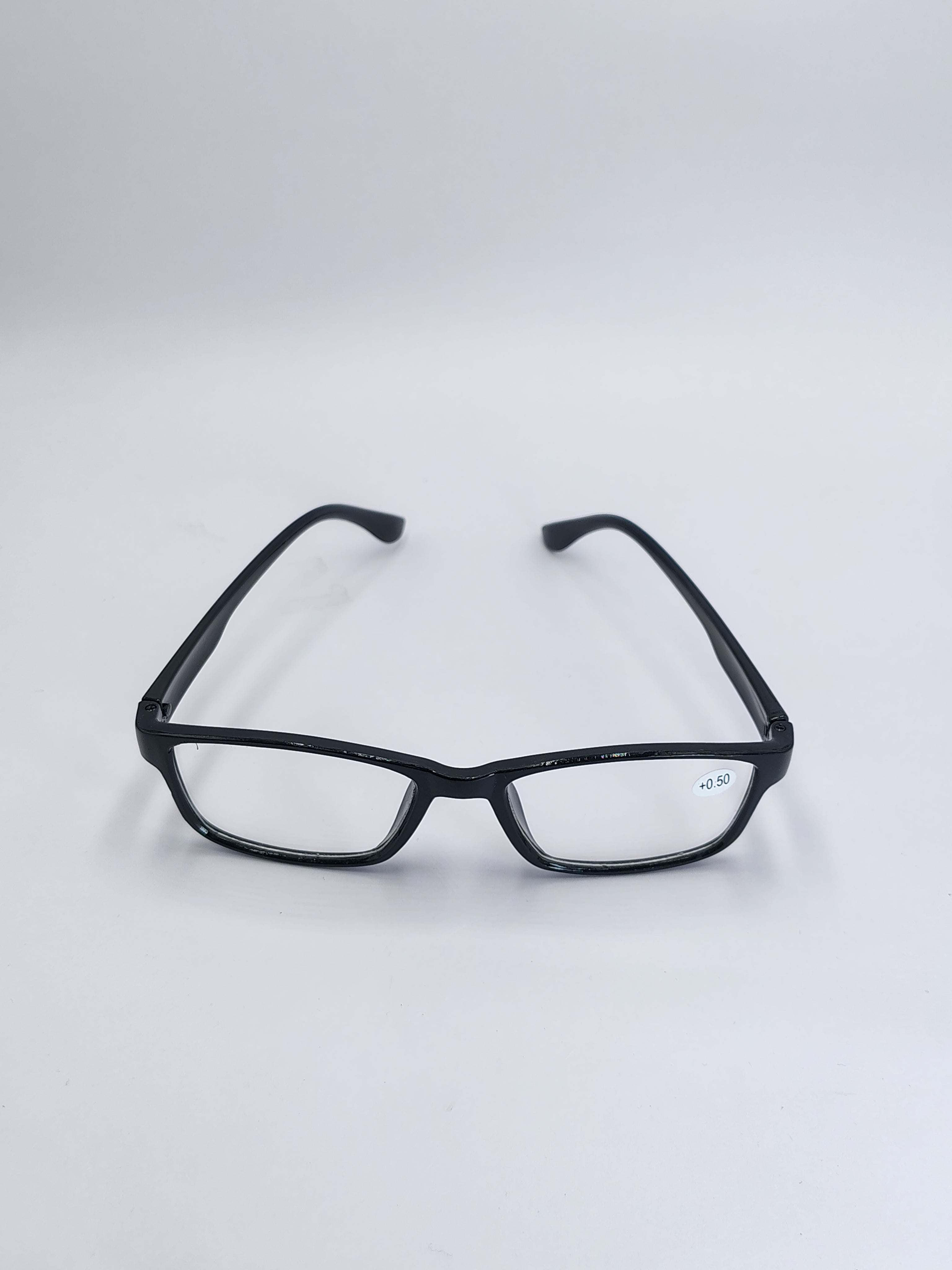 vision plus reading black frame +0.50