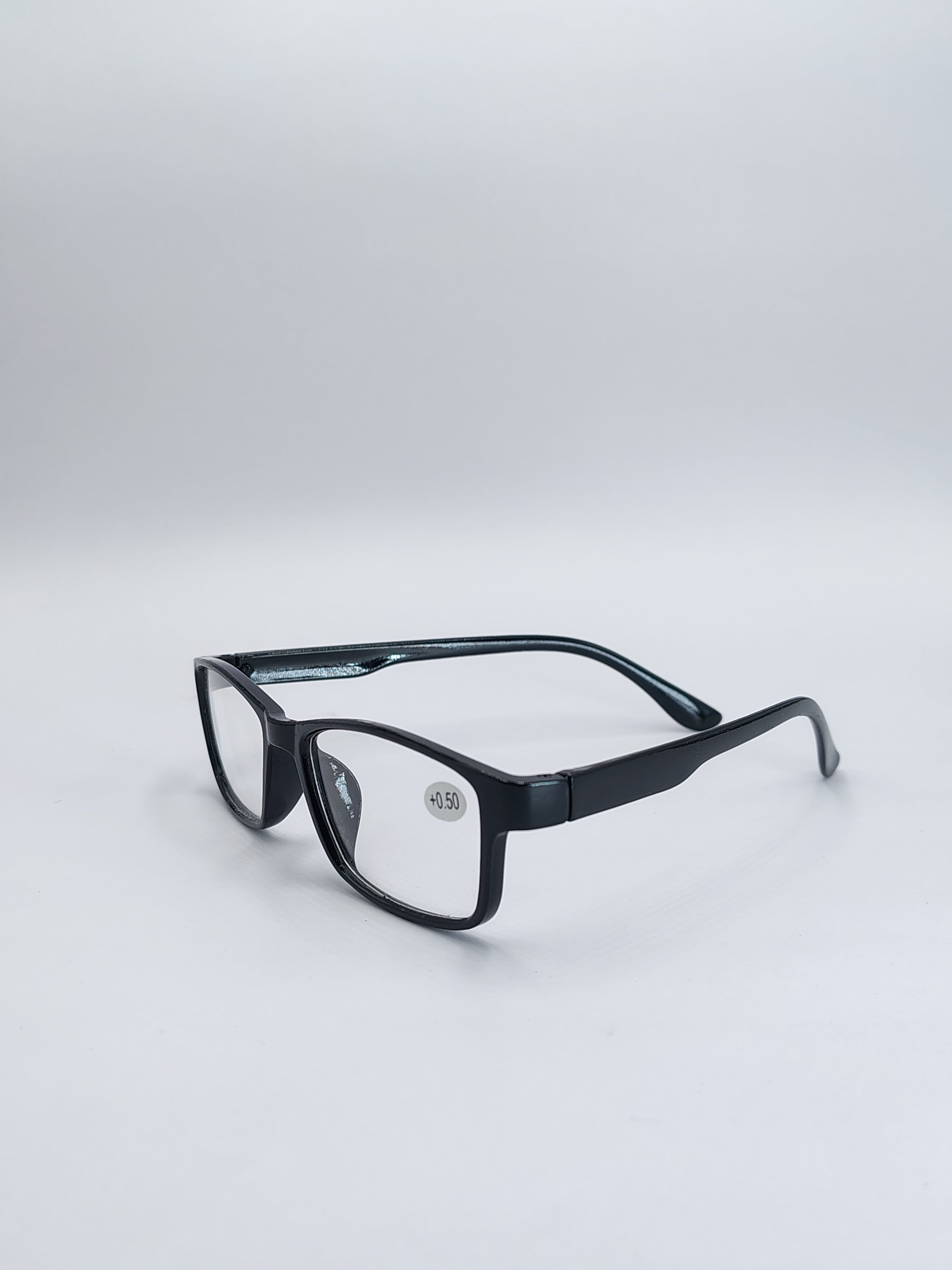 vision plus reading black frame +0.50