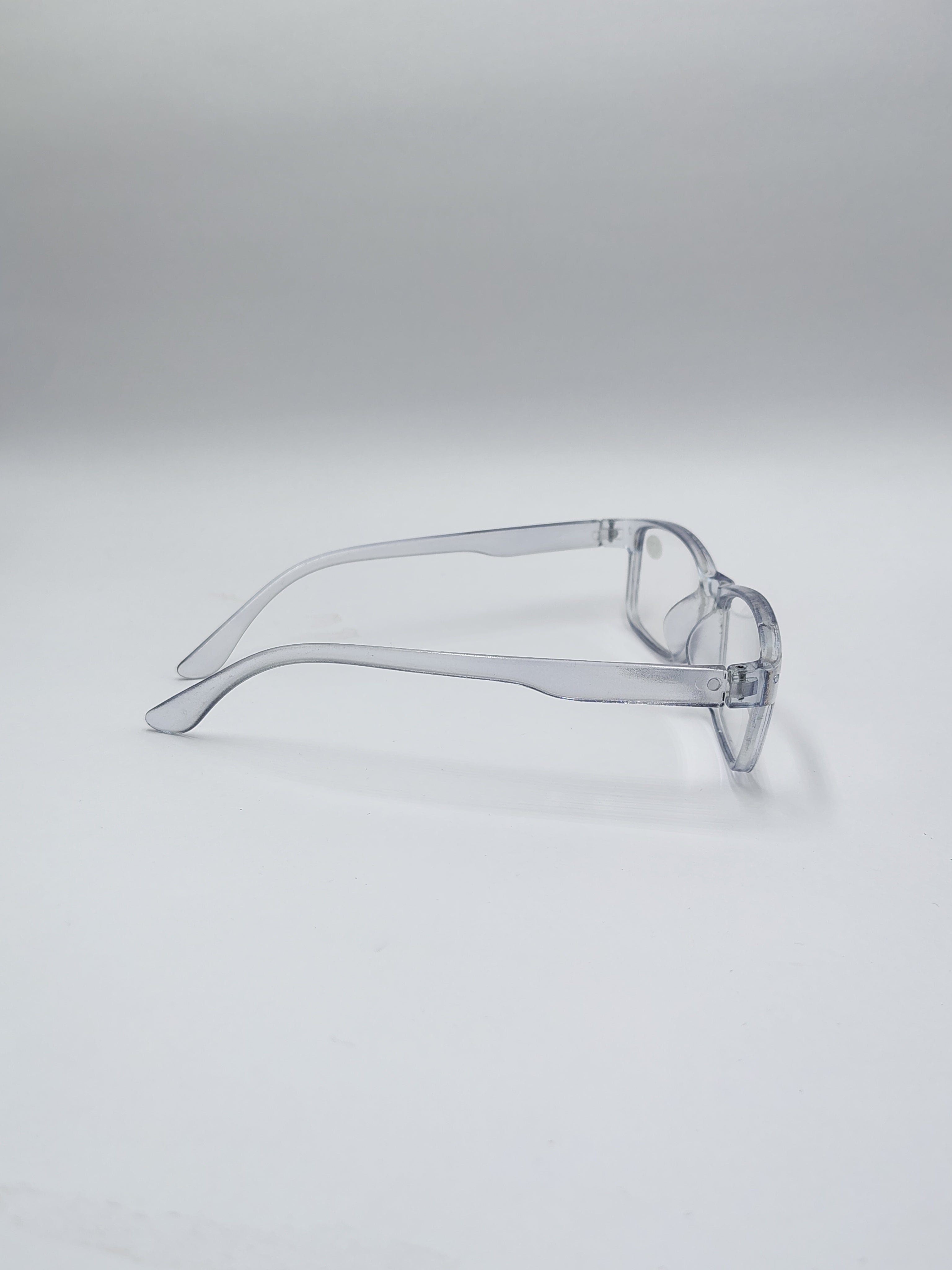 vision plus reading matte silver frame +0.75