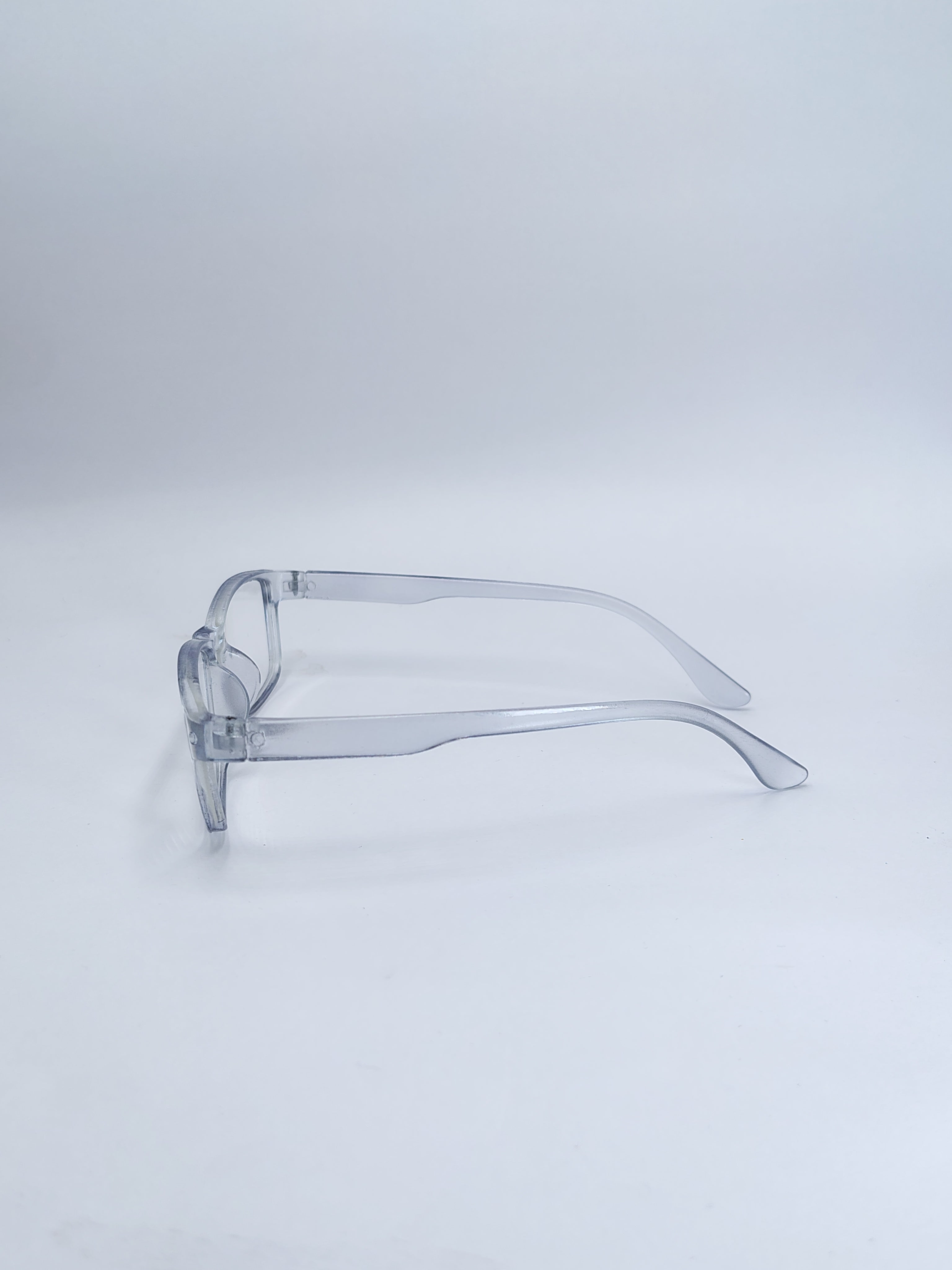 vision plus reading matte silver frame +1.00