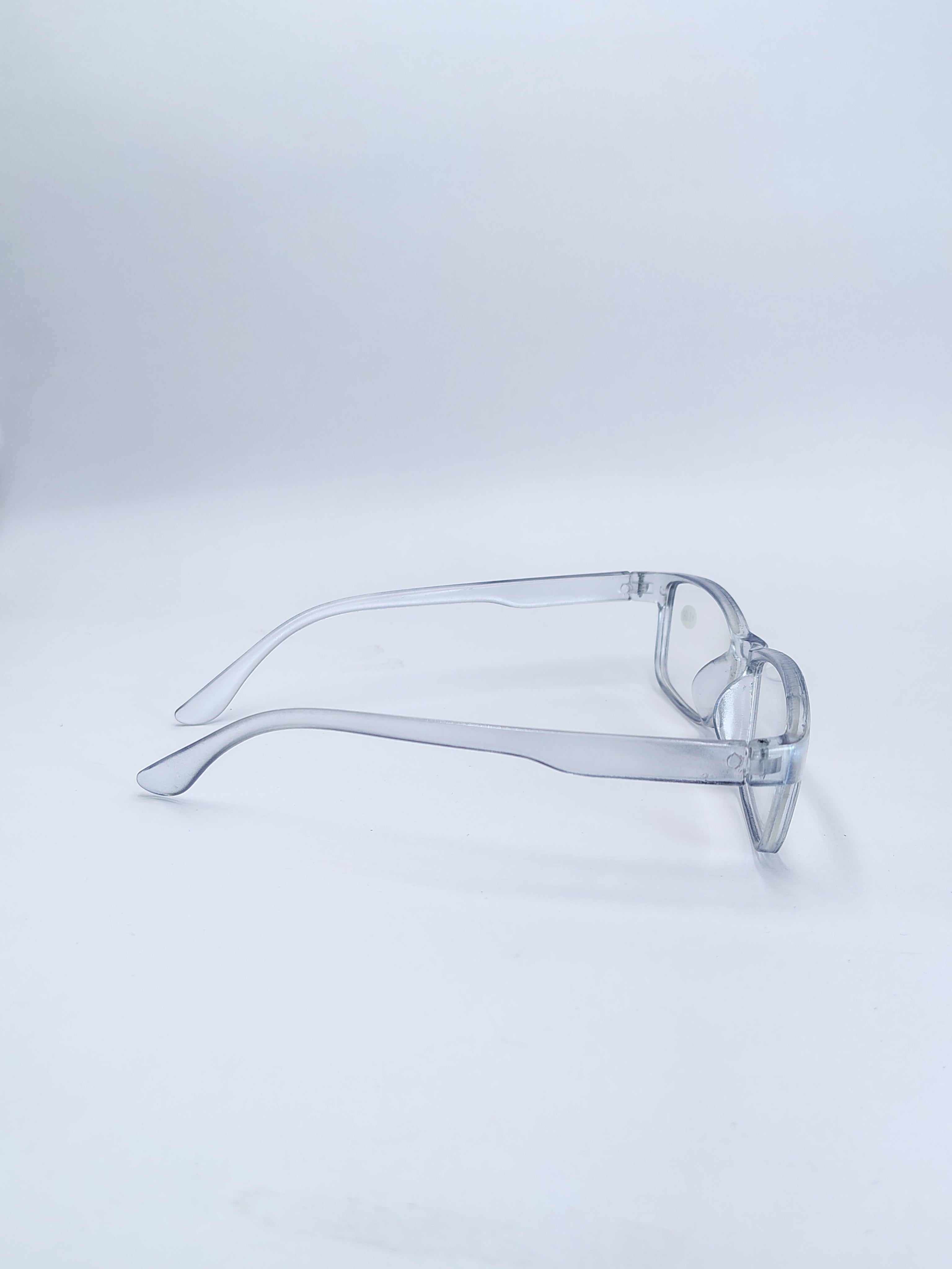 vision plus reading matte silver frame +1.00