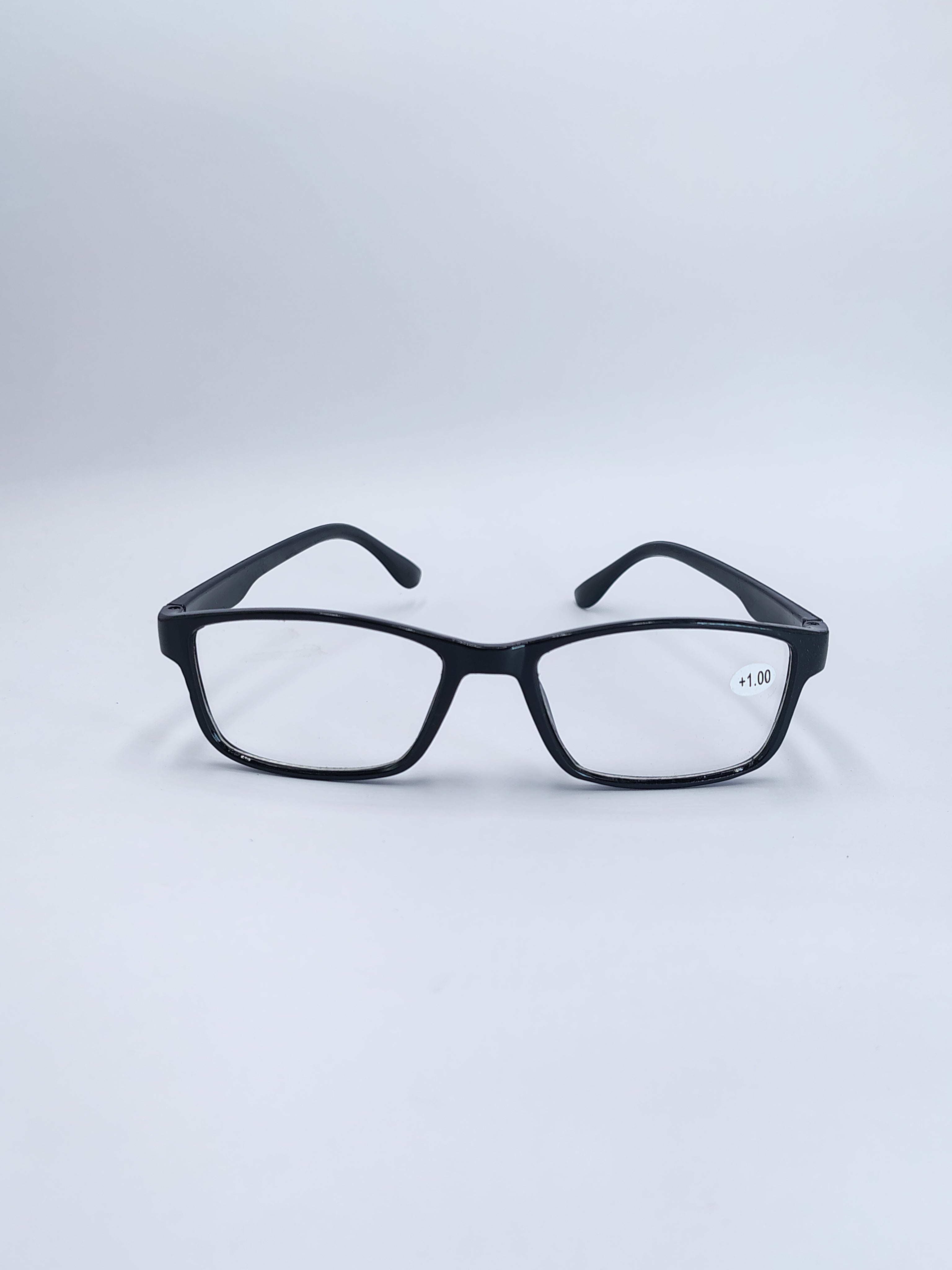 vision plus reading matte silver frame +1.00