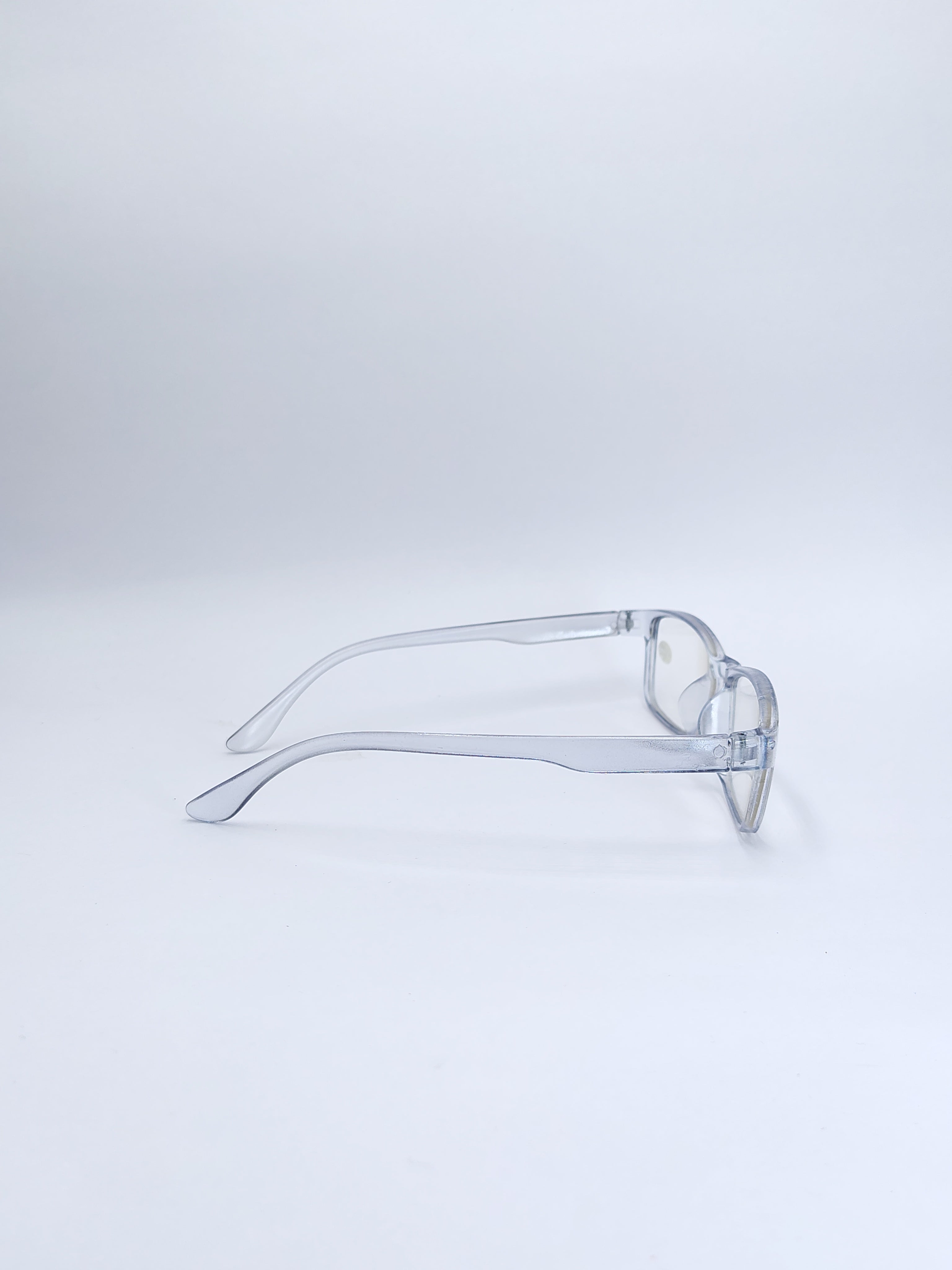 vision plus reading matte silver frame +1.25