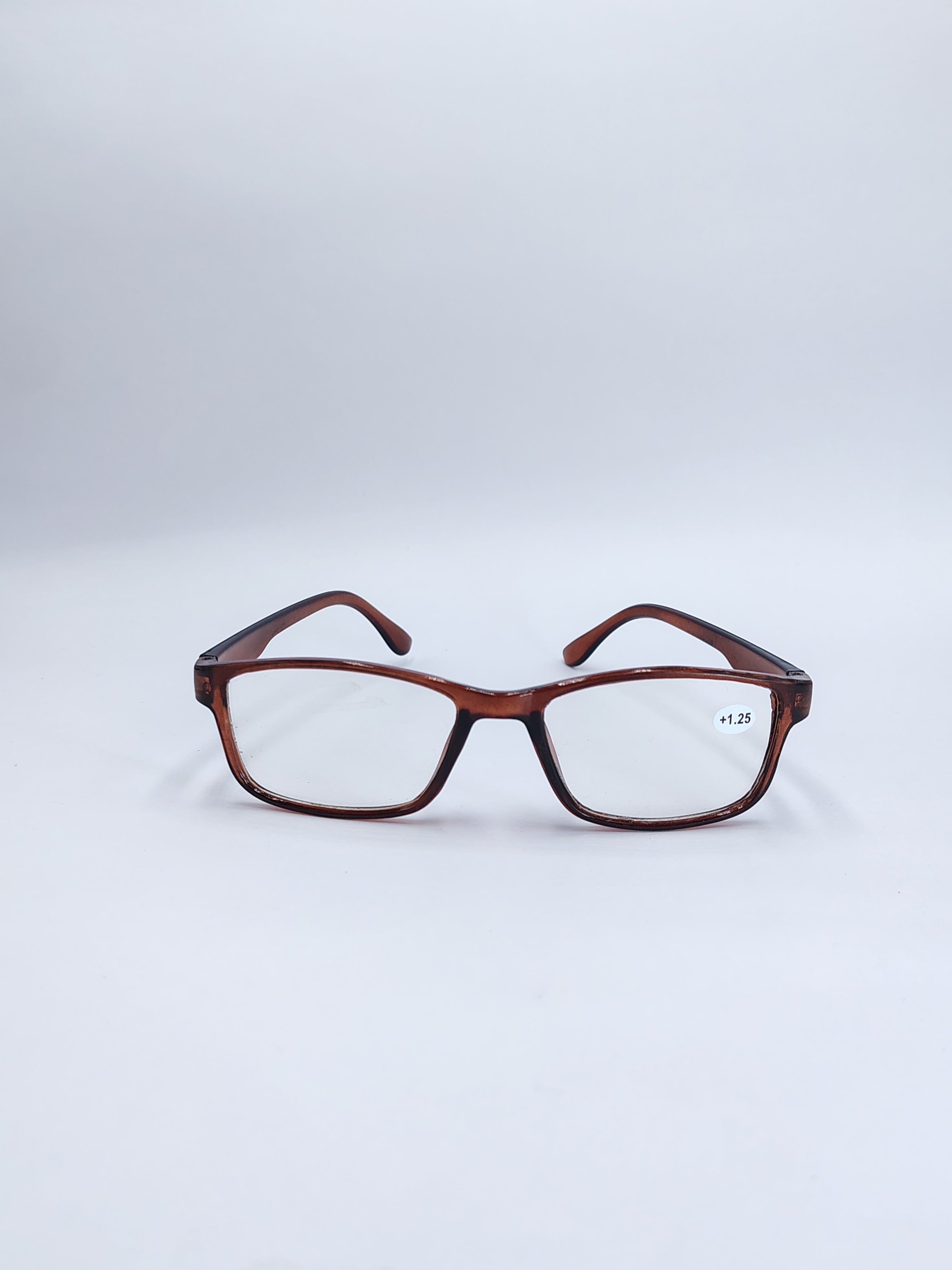 vision plus reading matte silver frame +1.25