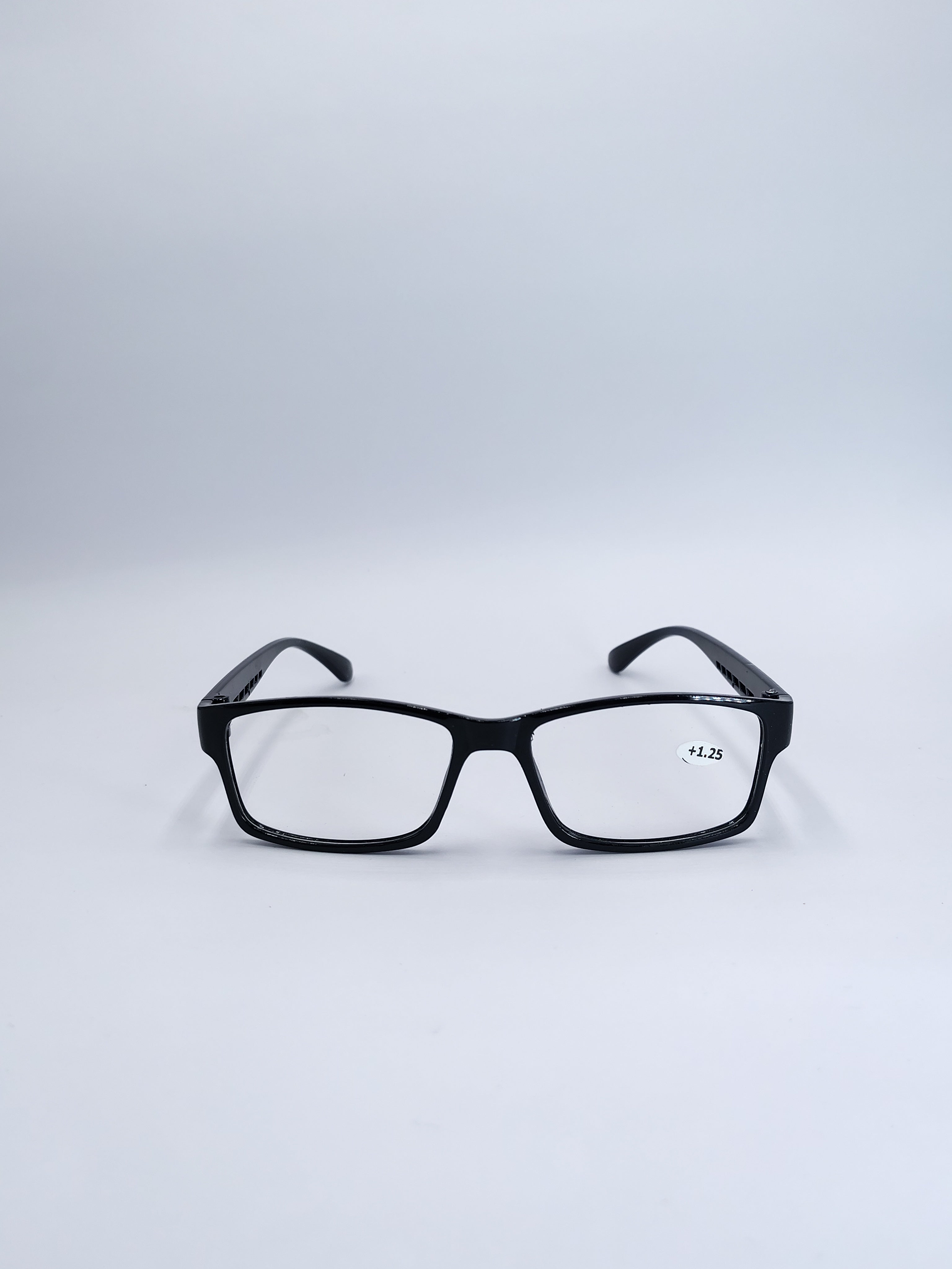 vision plus reading matte silver frame +1.25