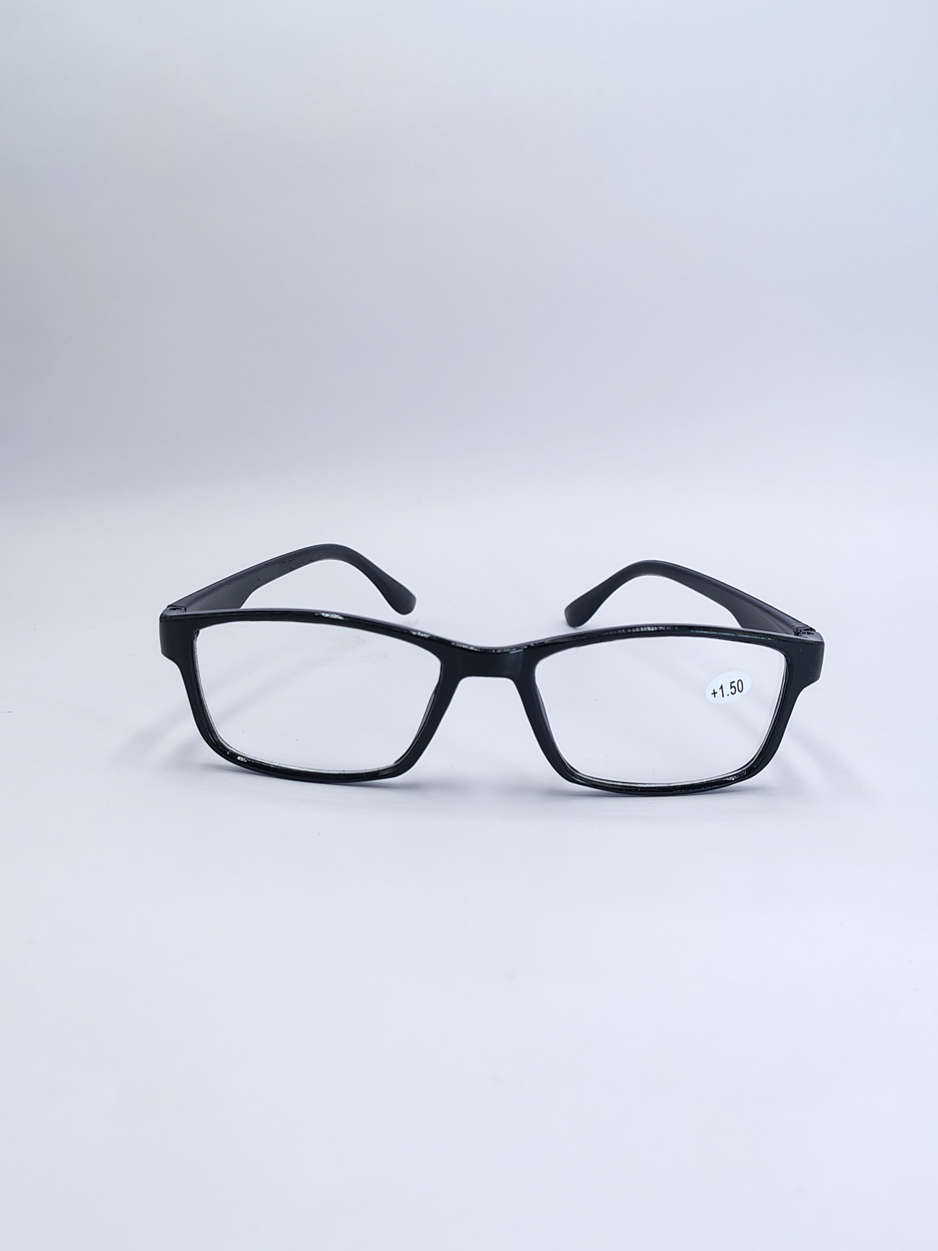vision plus reading matte silver frame +1.50