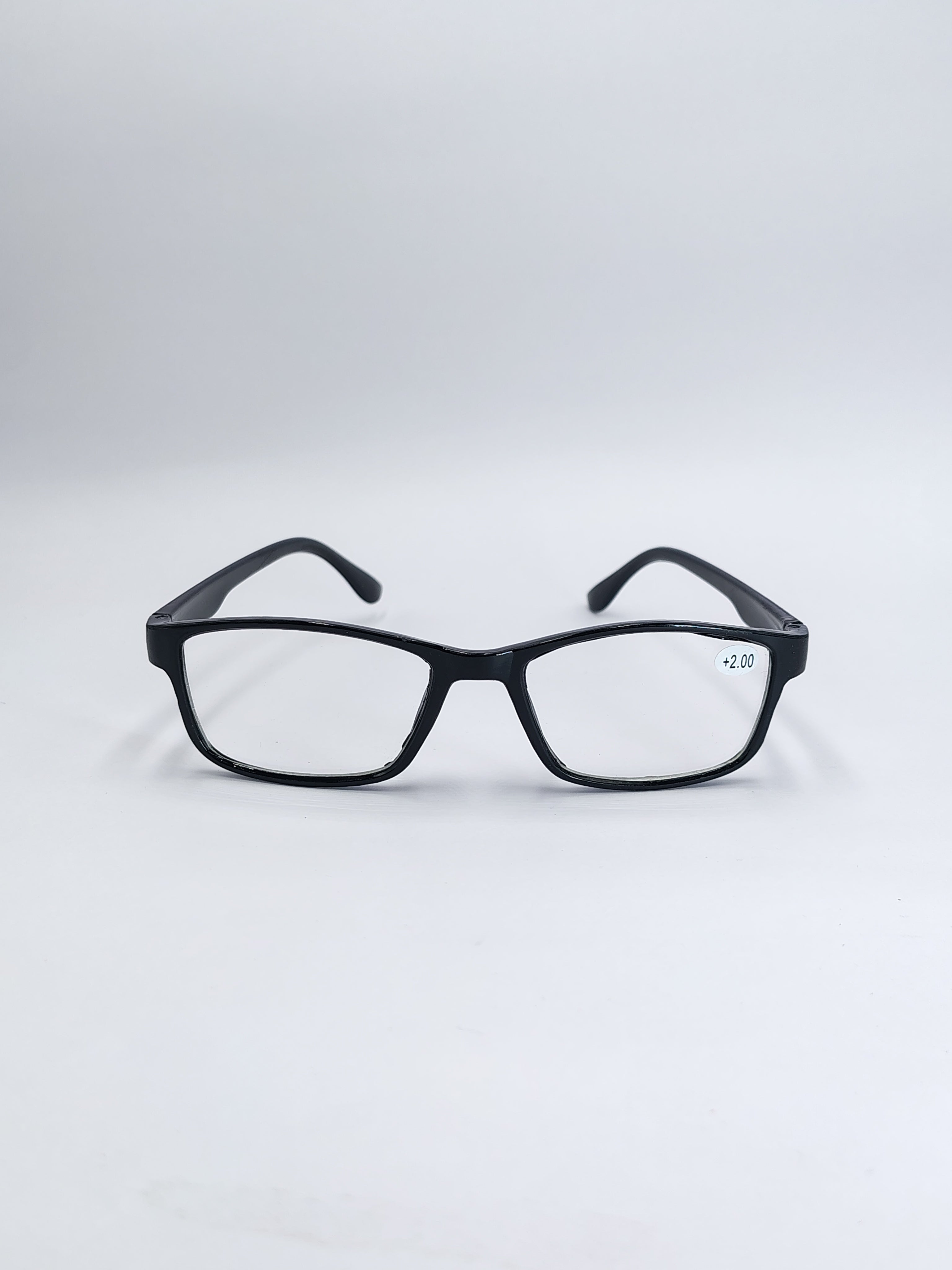 vision plus reading matte silver frame +2.00