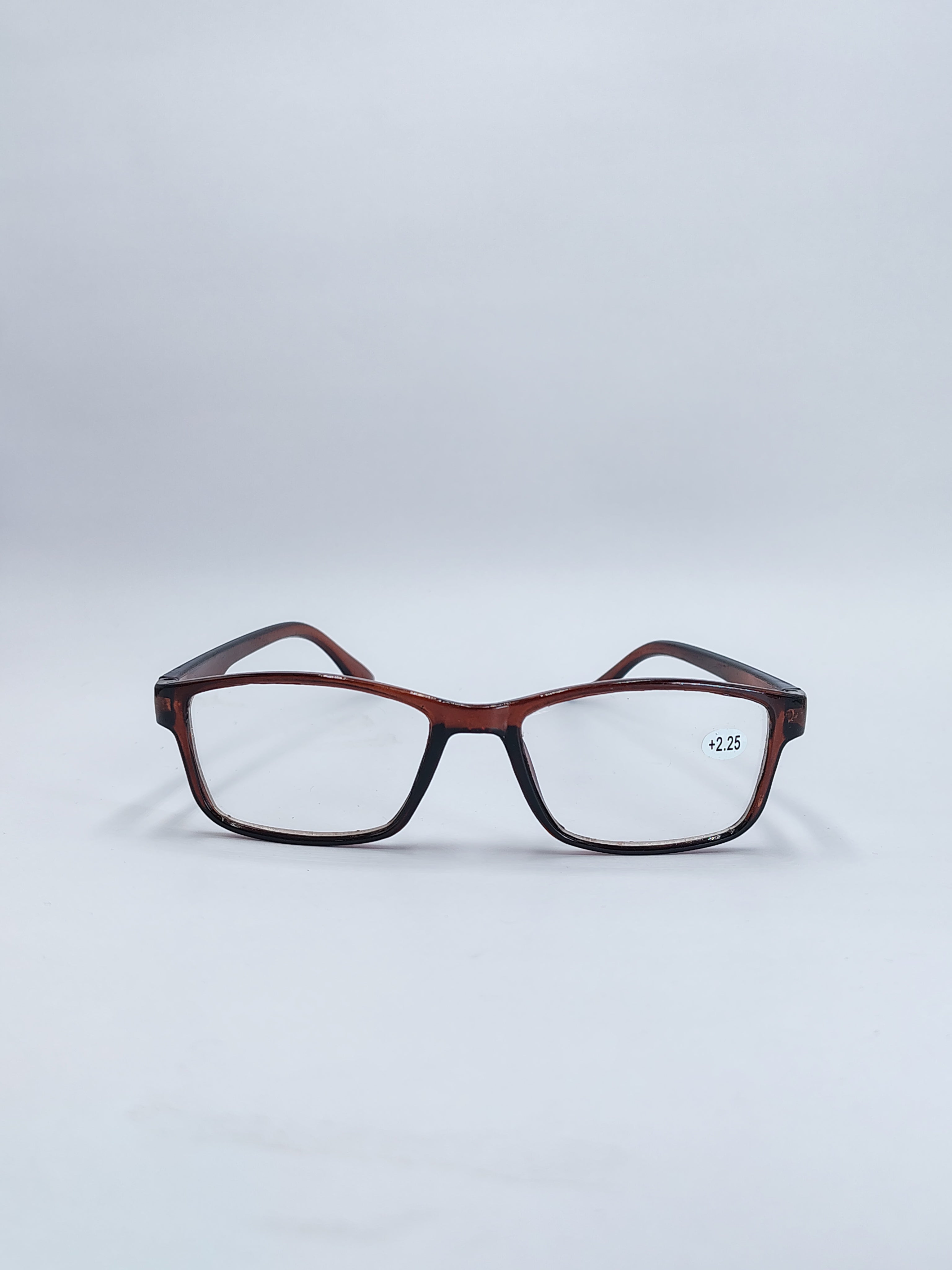 vision plus reading brown frame +2.25
