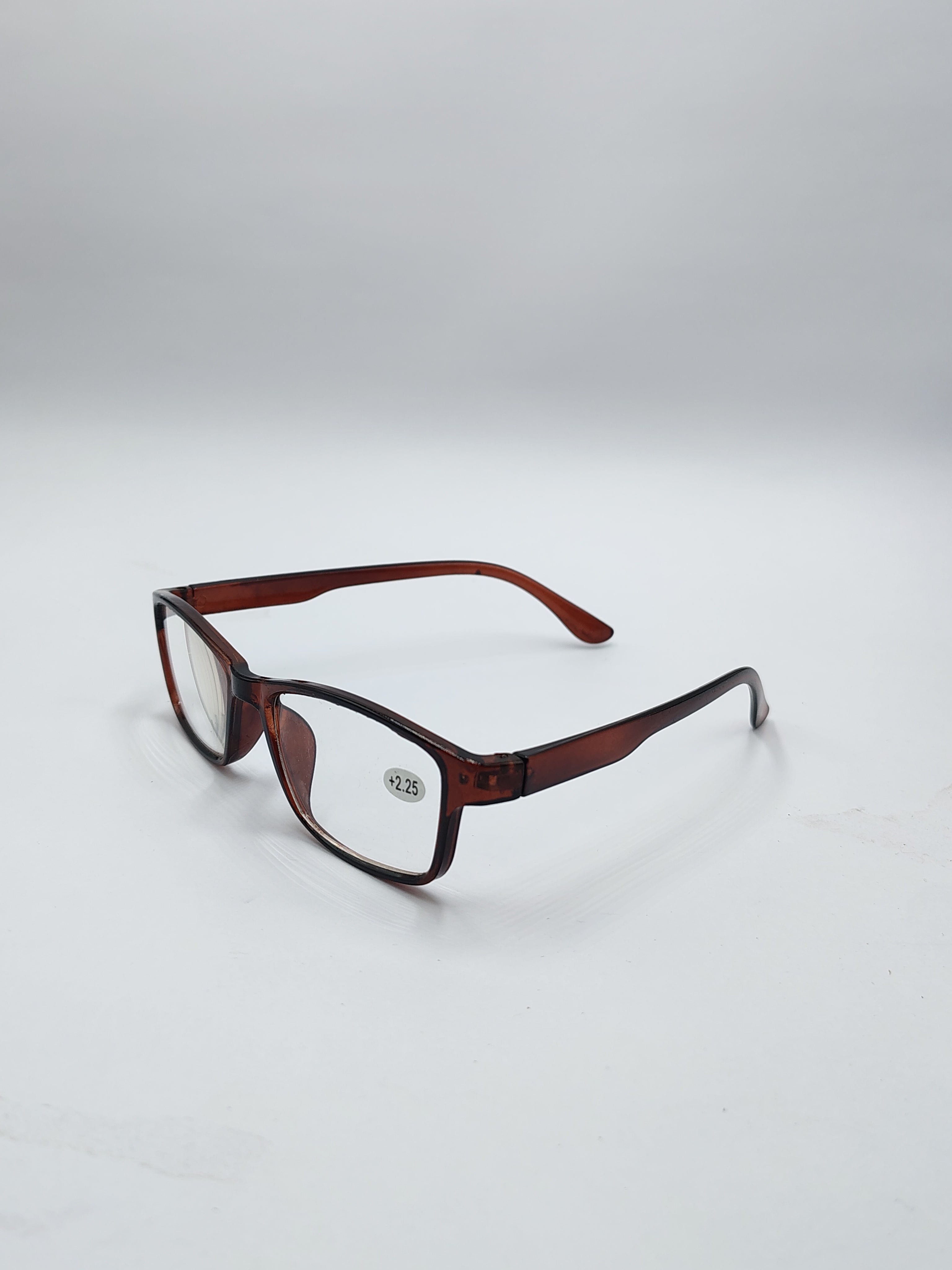 vision plus reading brown frame +2.25