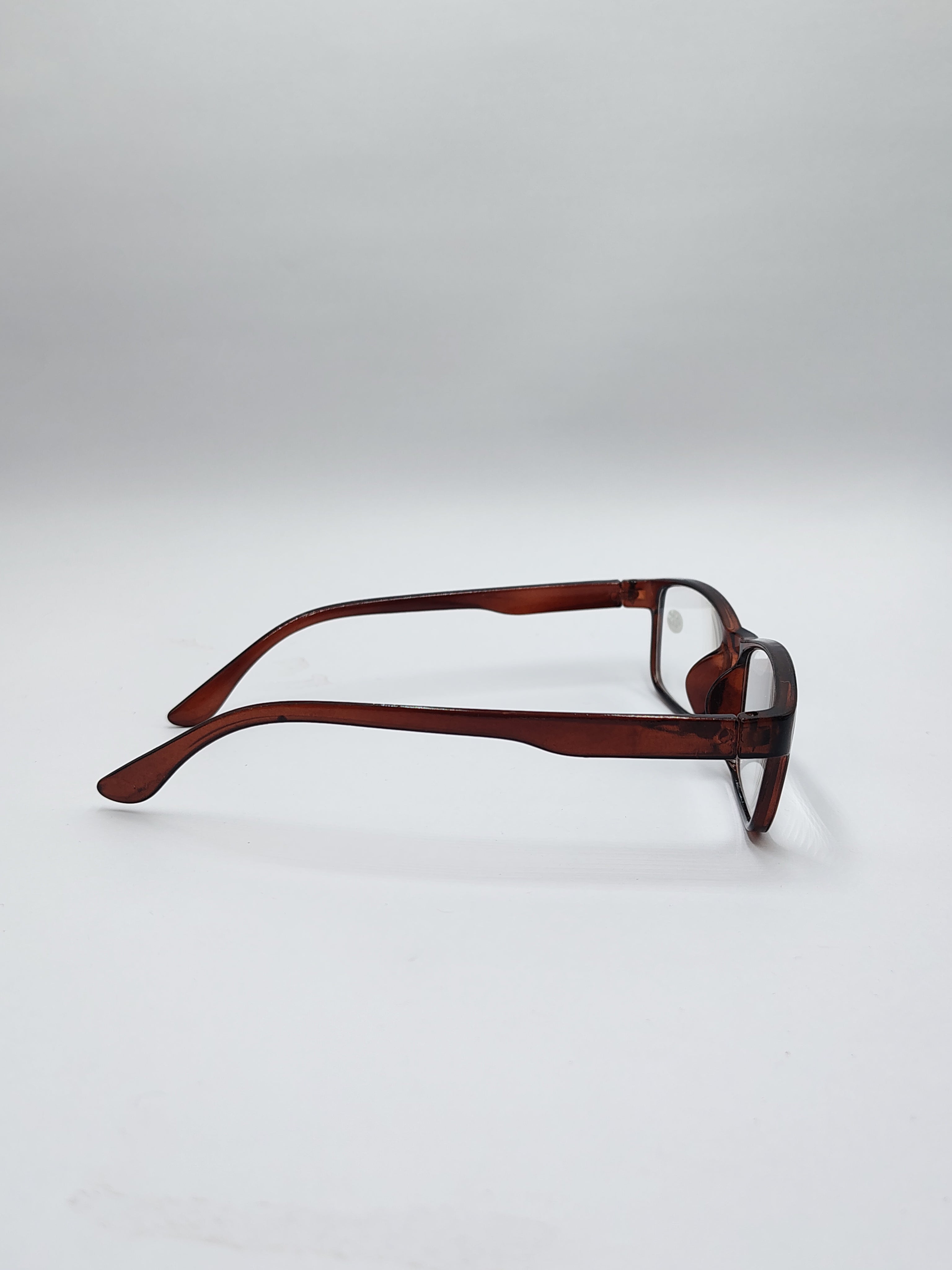 vision plus reading brown frame +2.25