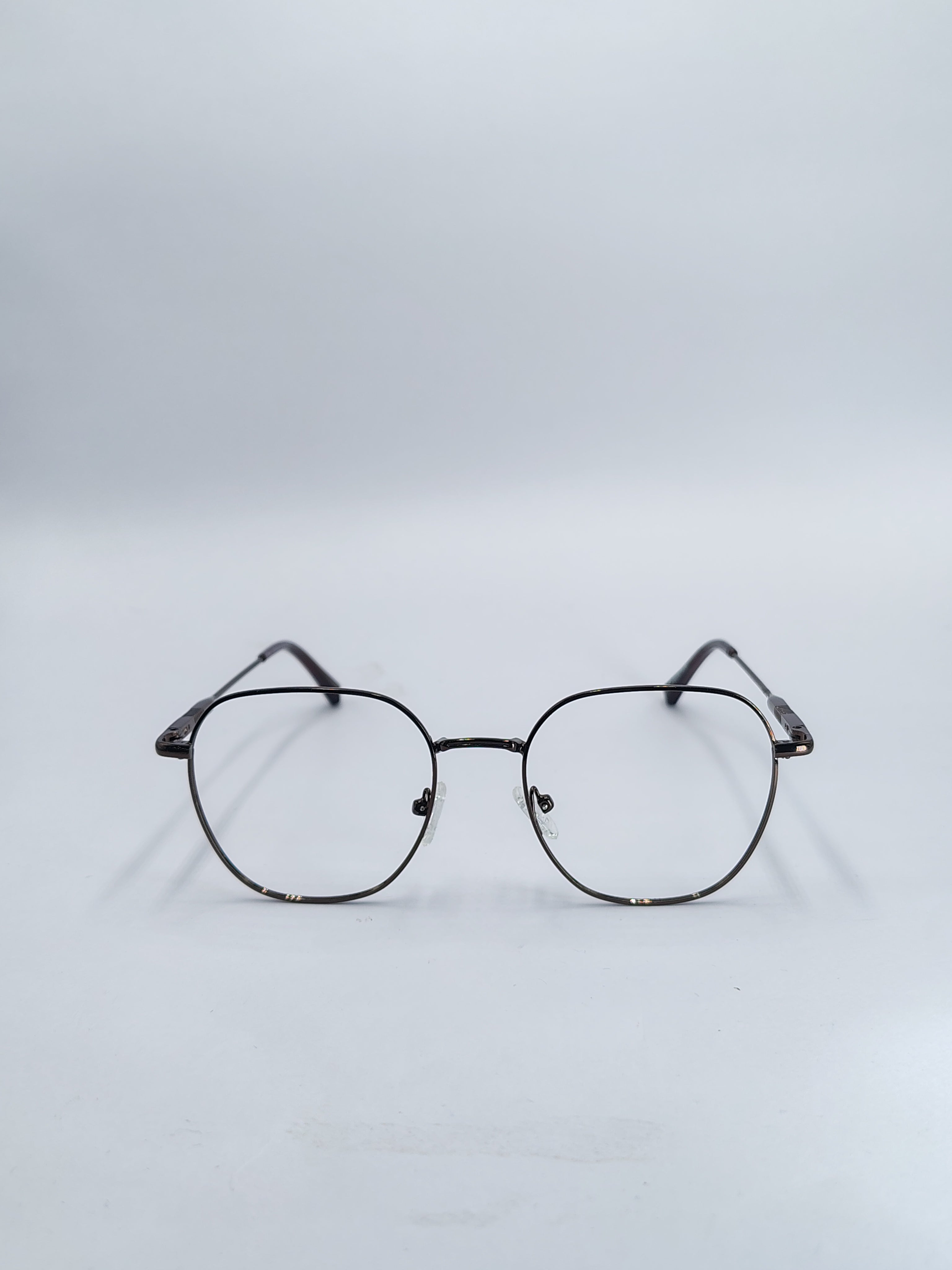 vision plus brown metallic frame