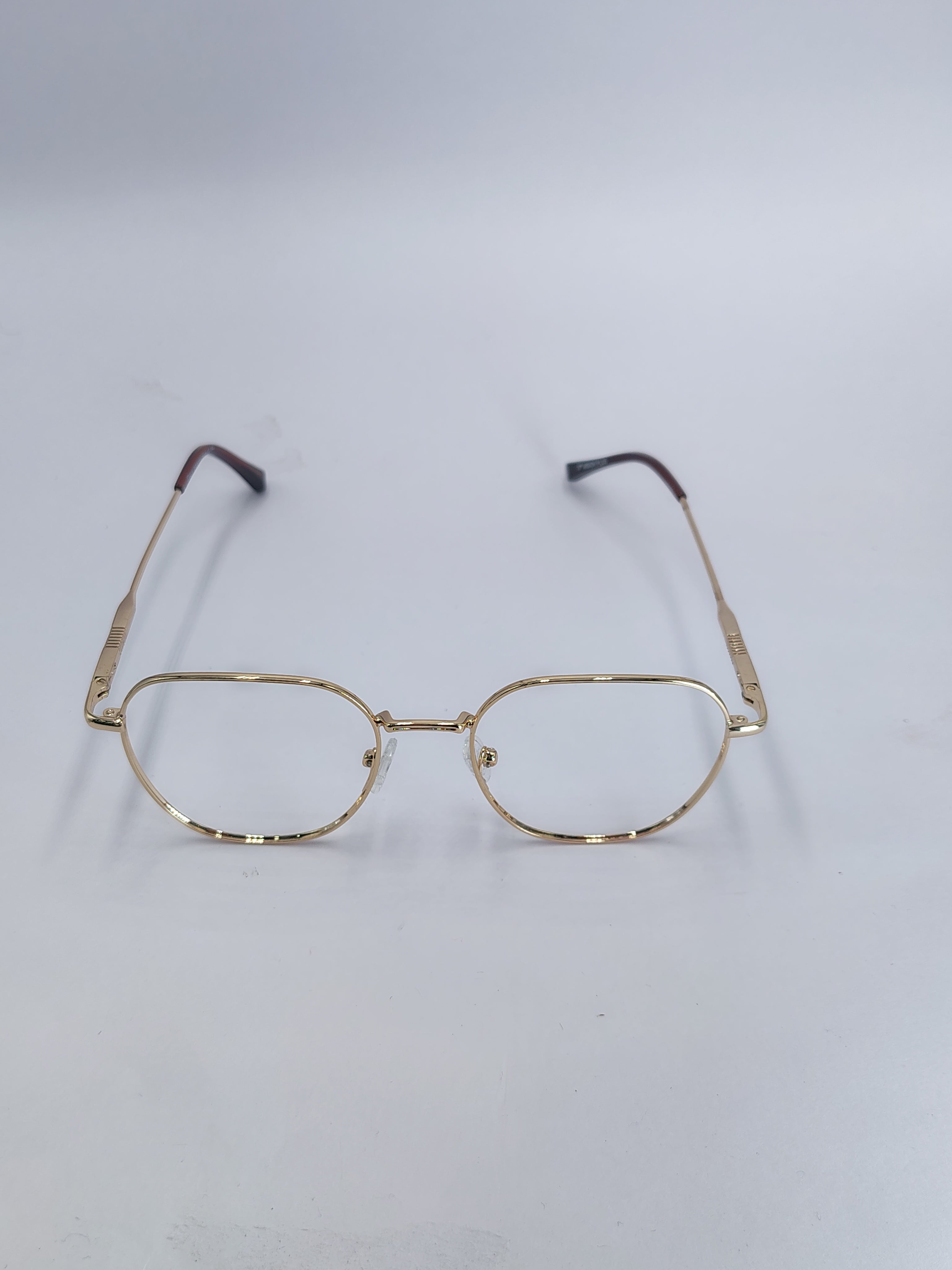 vision plus gold metallic frame