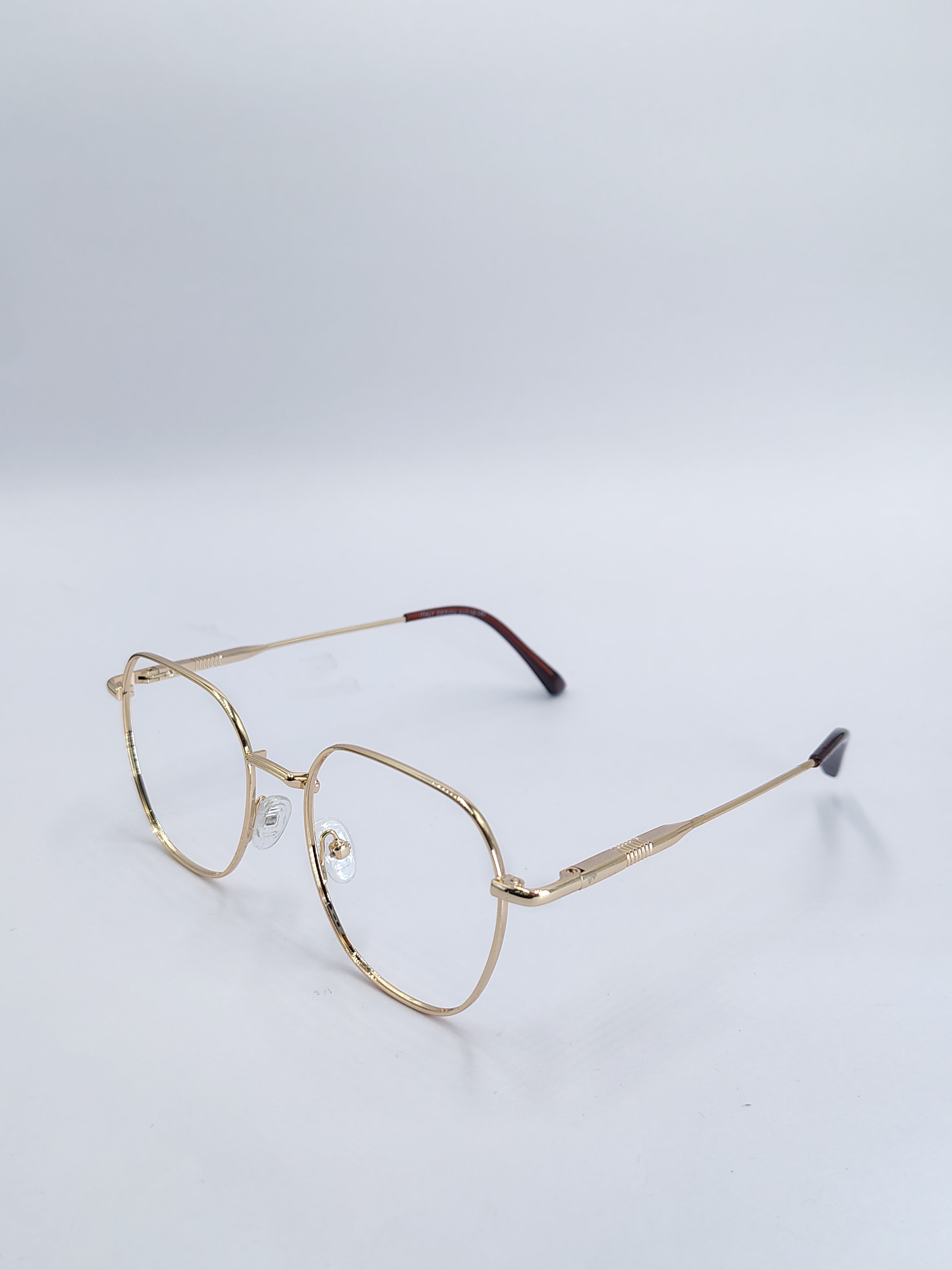 vision plus gold metallic frame