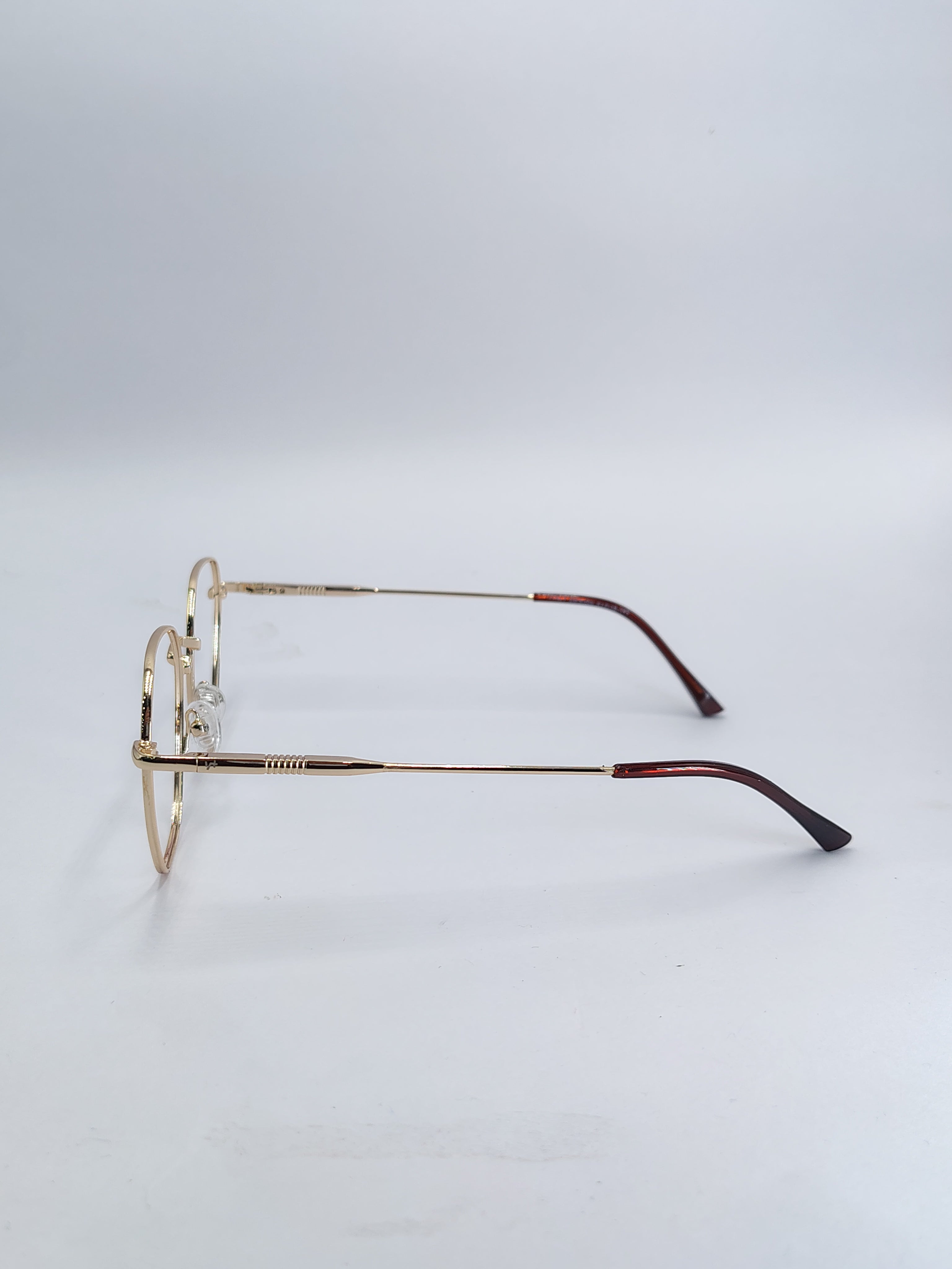 vision plus gold metallic frame