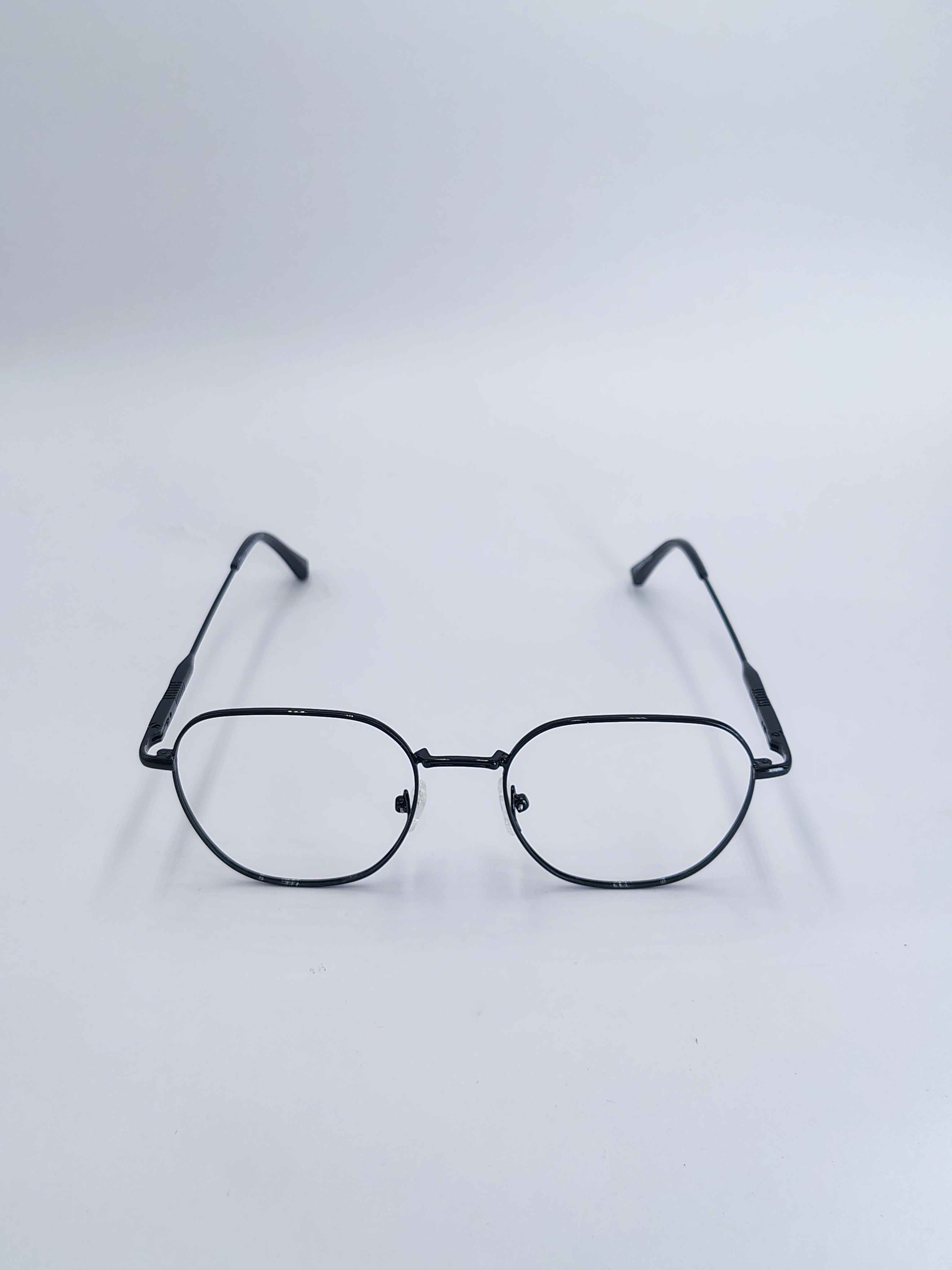 vision plus full black metallic frame