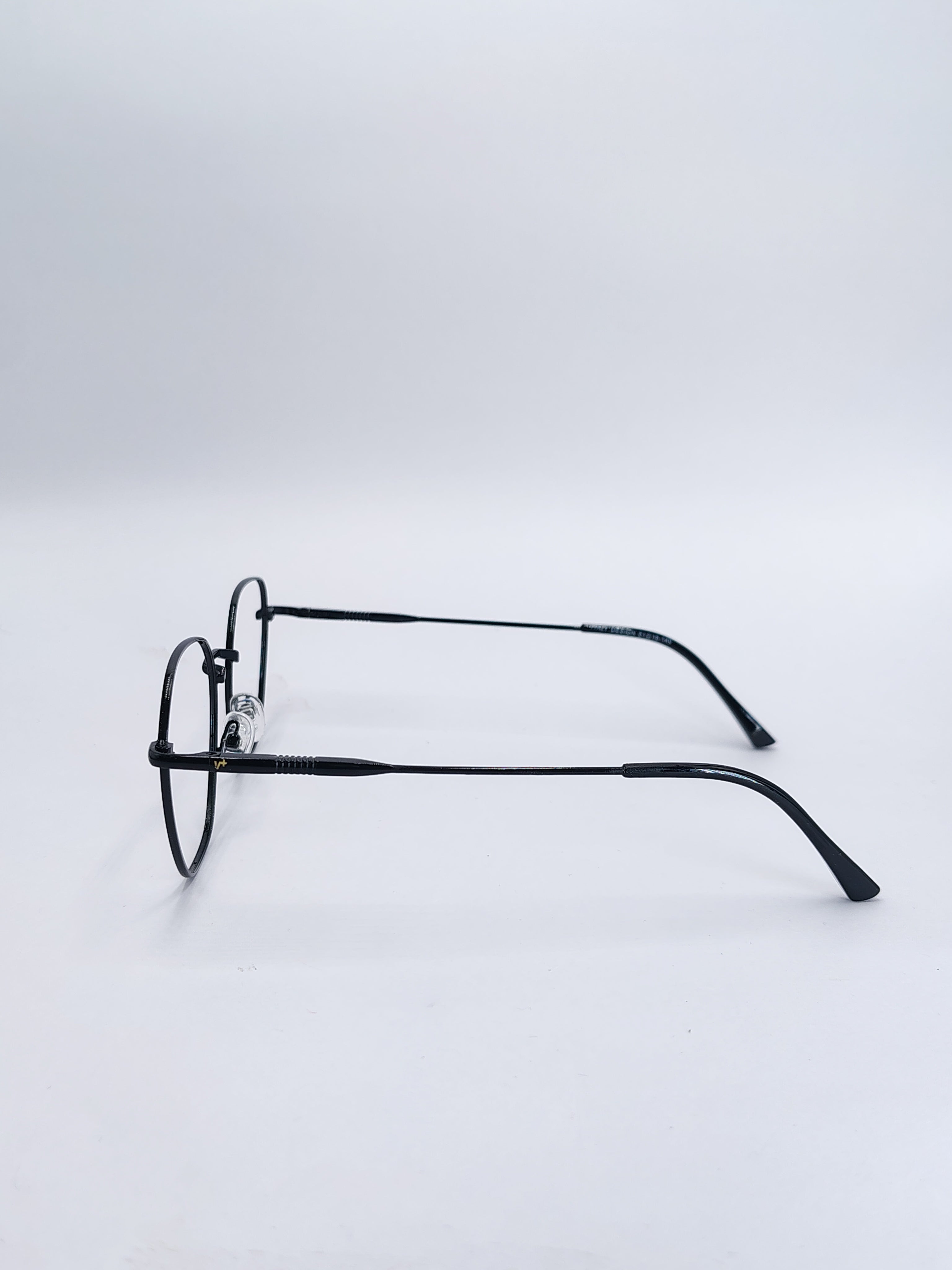 vision plus full black metallic frame