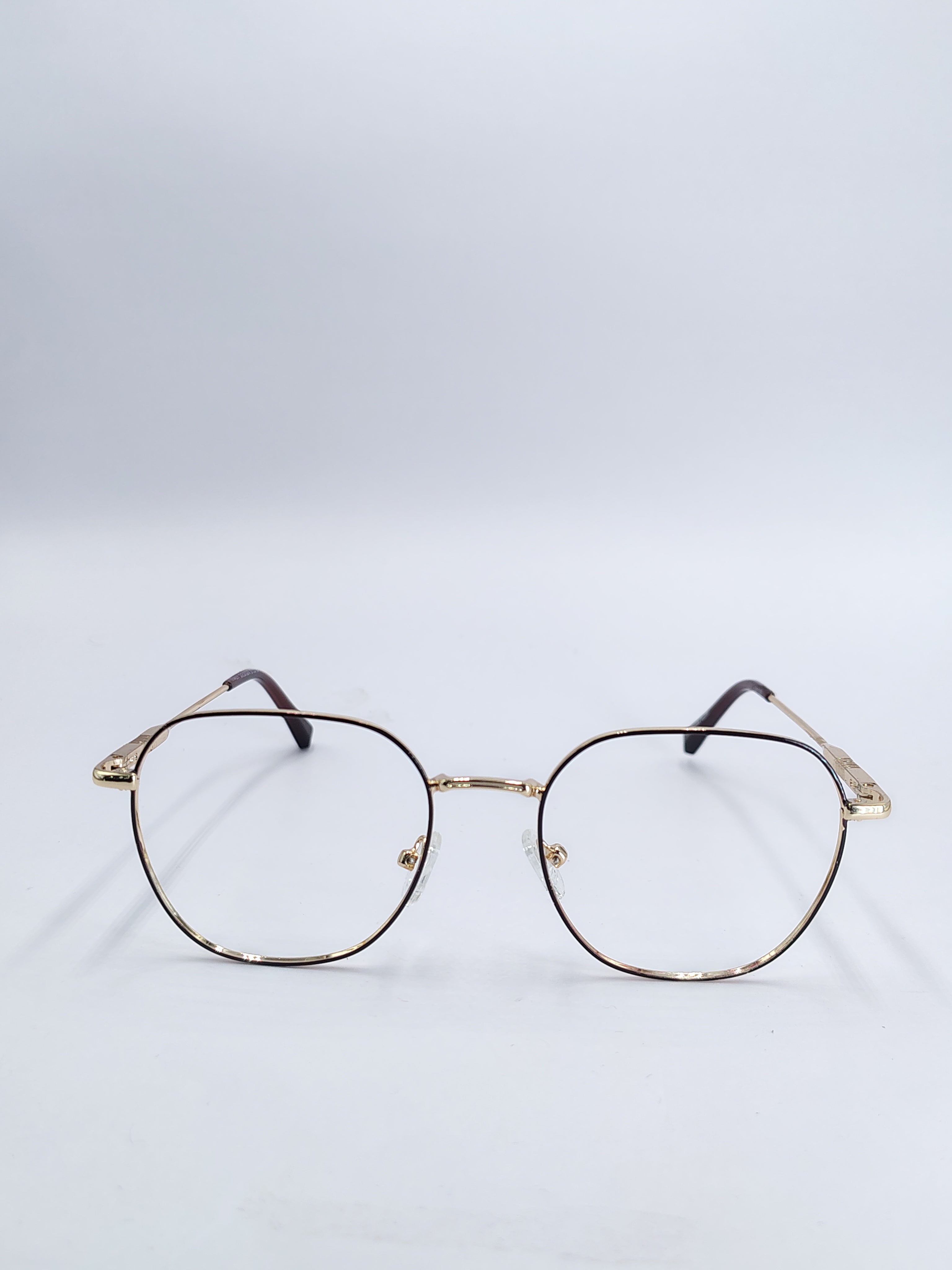 vision plus black and gold metallic frame