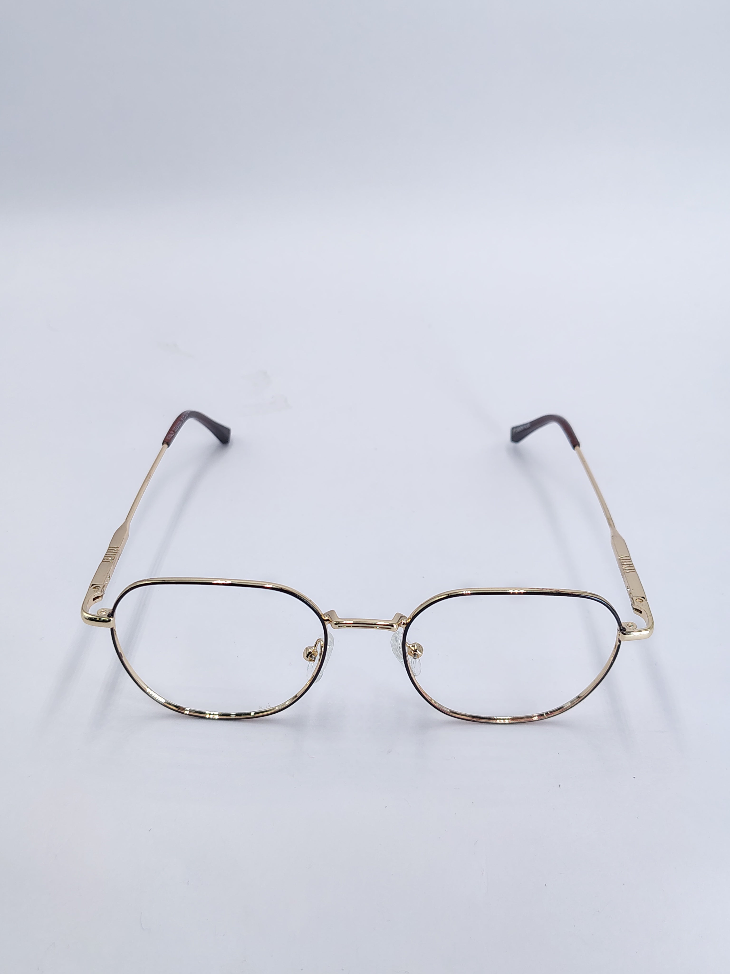 vision plus black and gold metallic frame