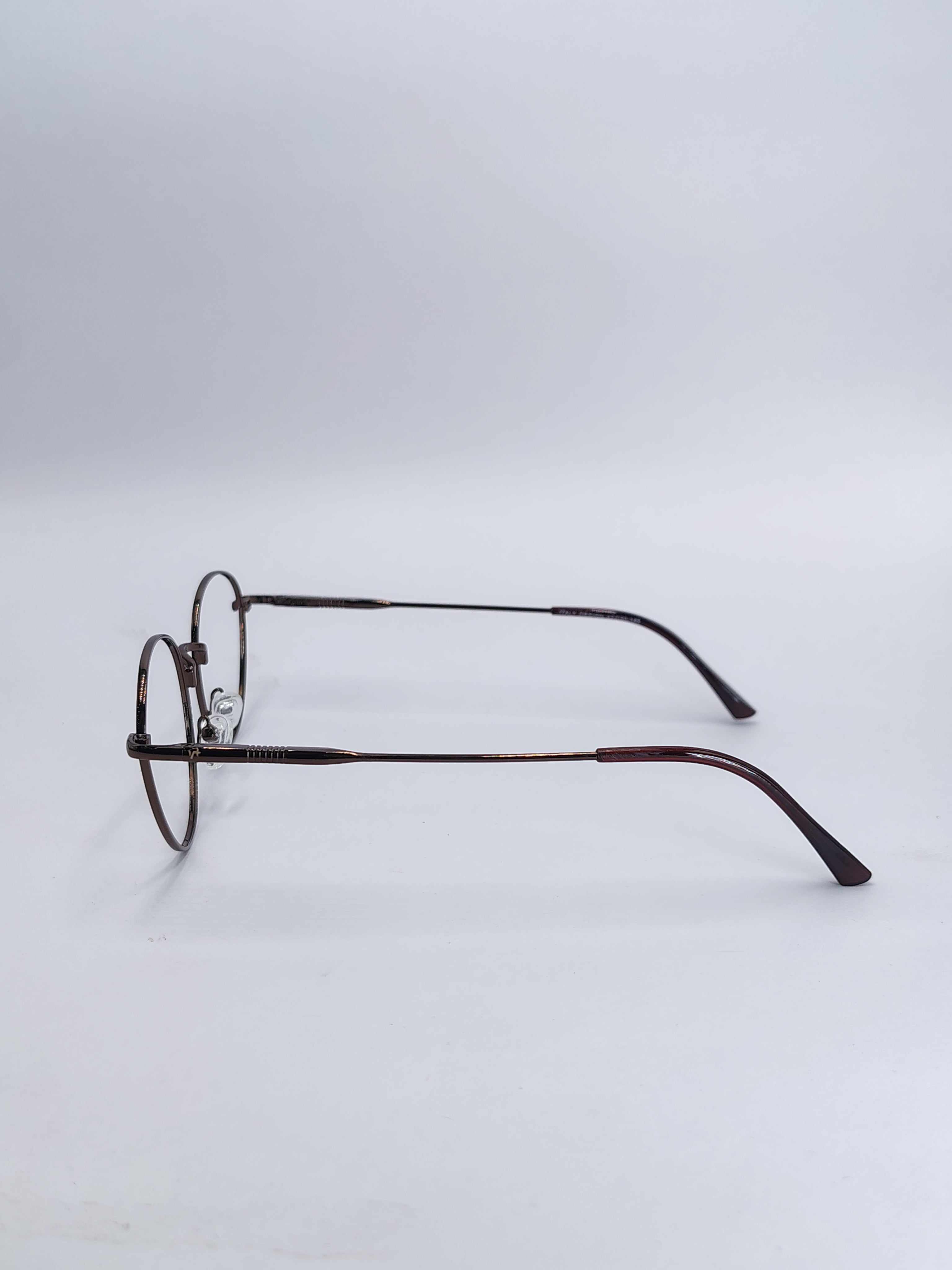 vision plus brown metallic frame