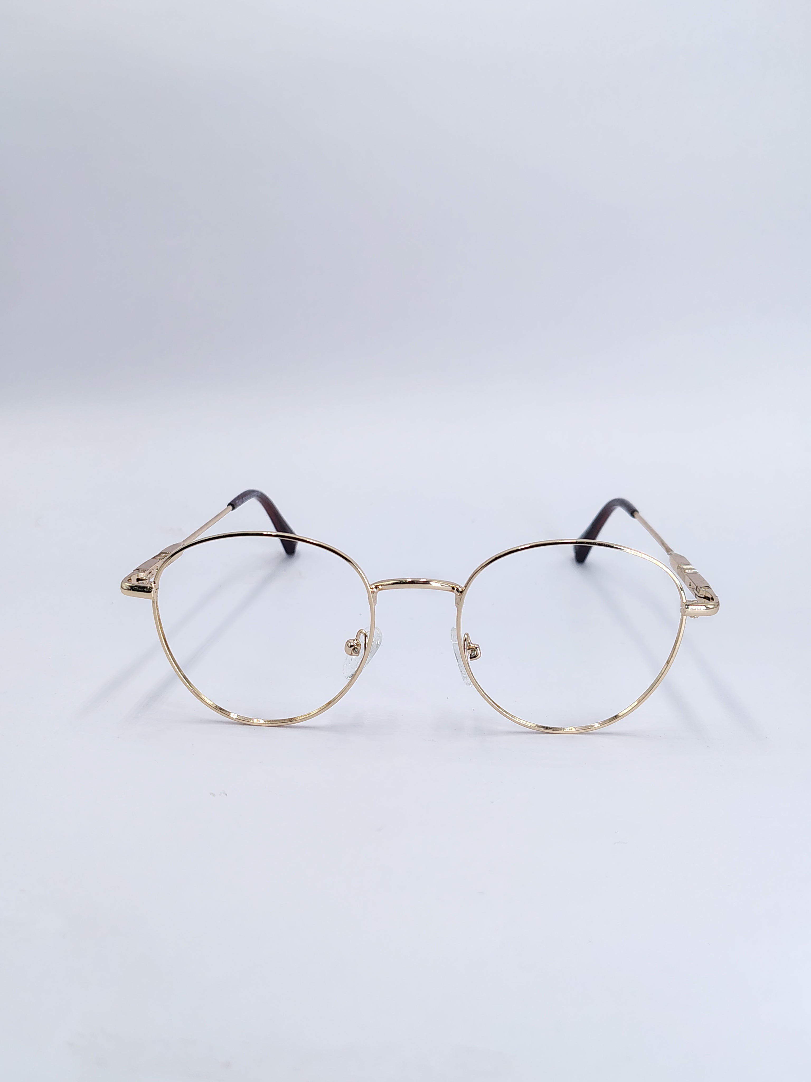 vision plus golden metallic frame