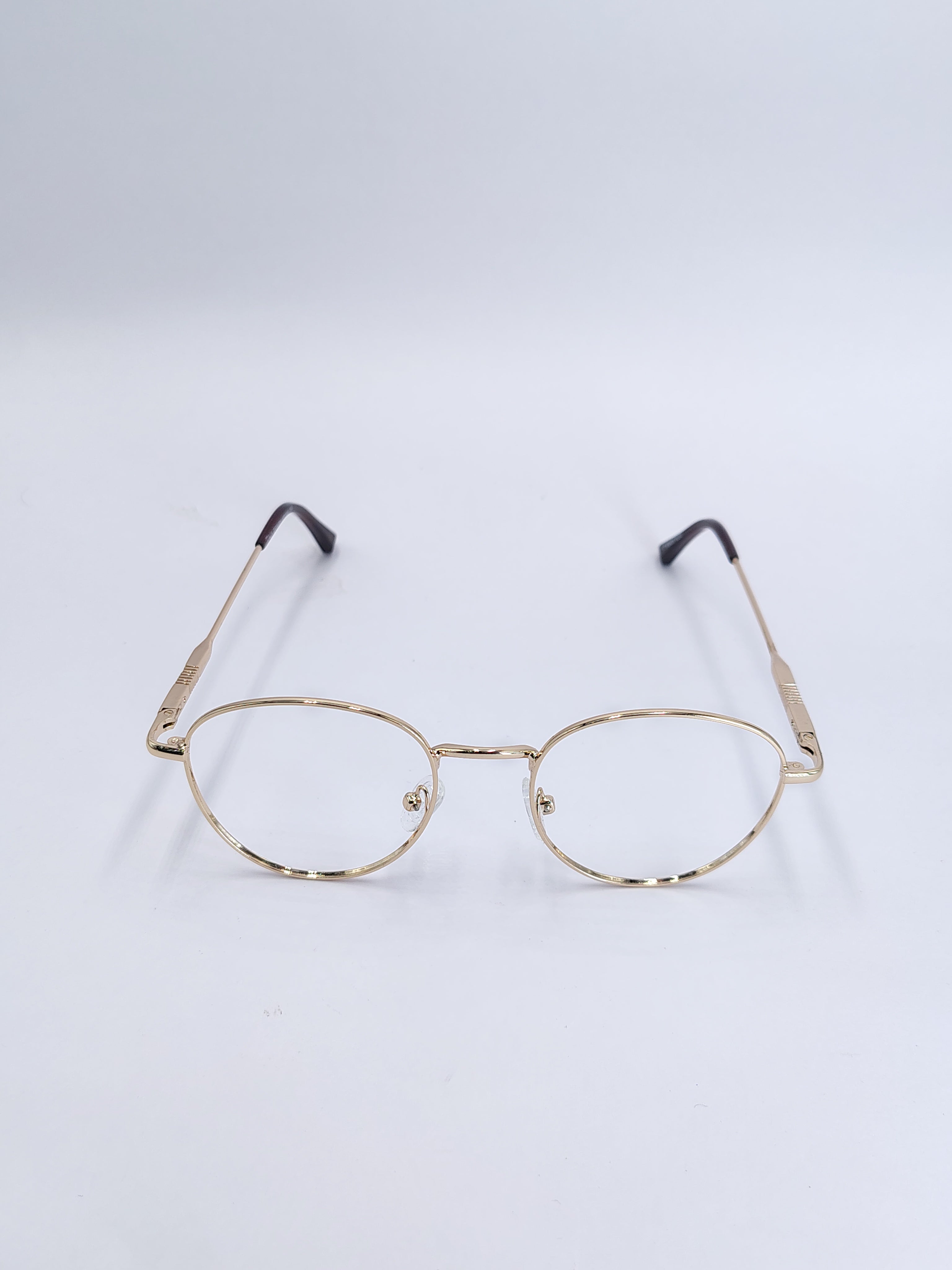 vision plus golden metallic frame