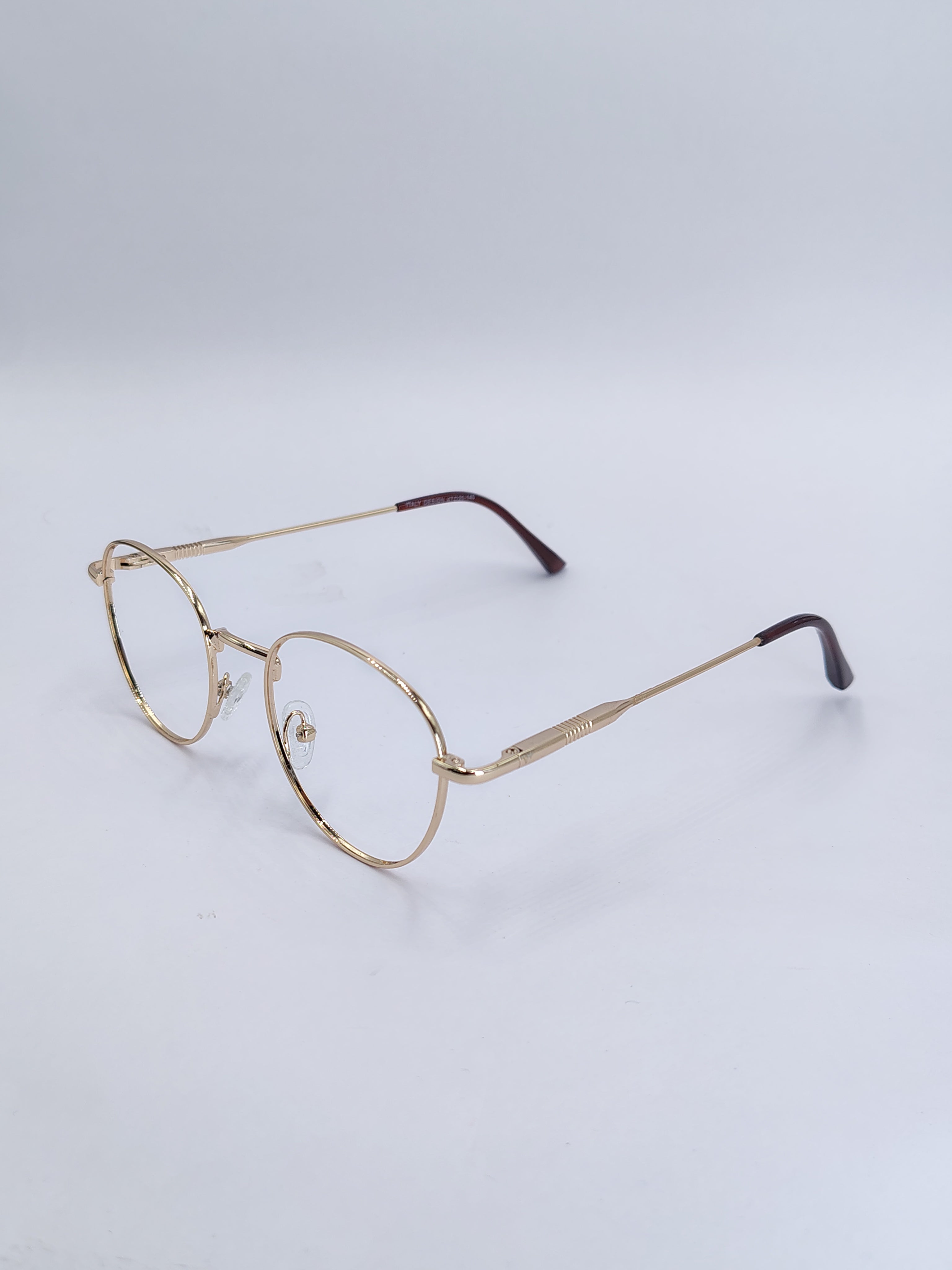 vision plus golden metallic frame