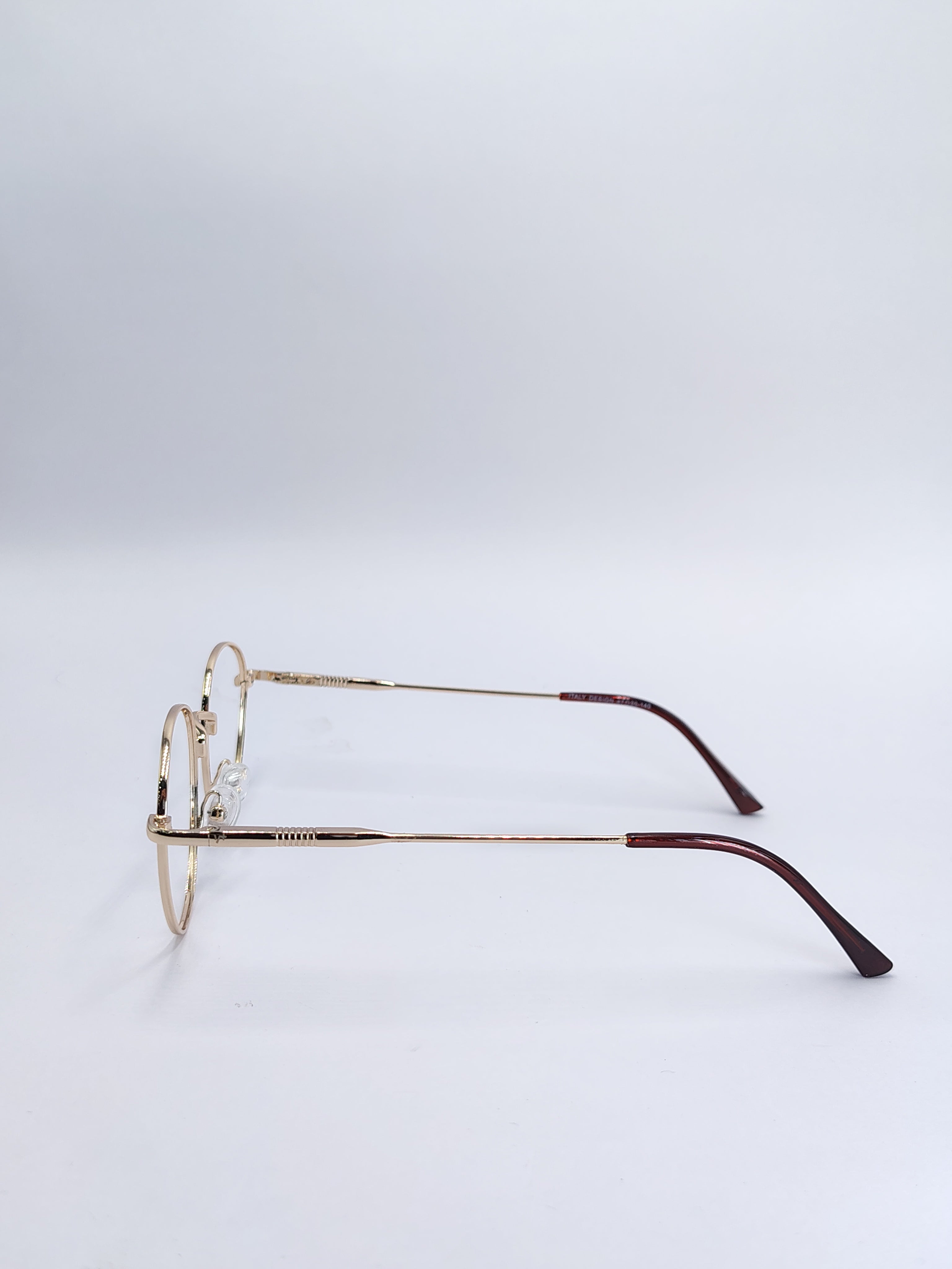 vision plus golden metallic frame