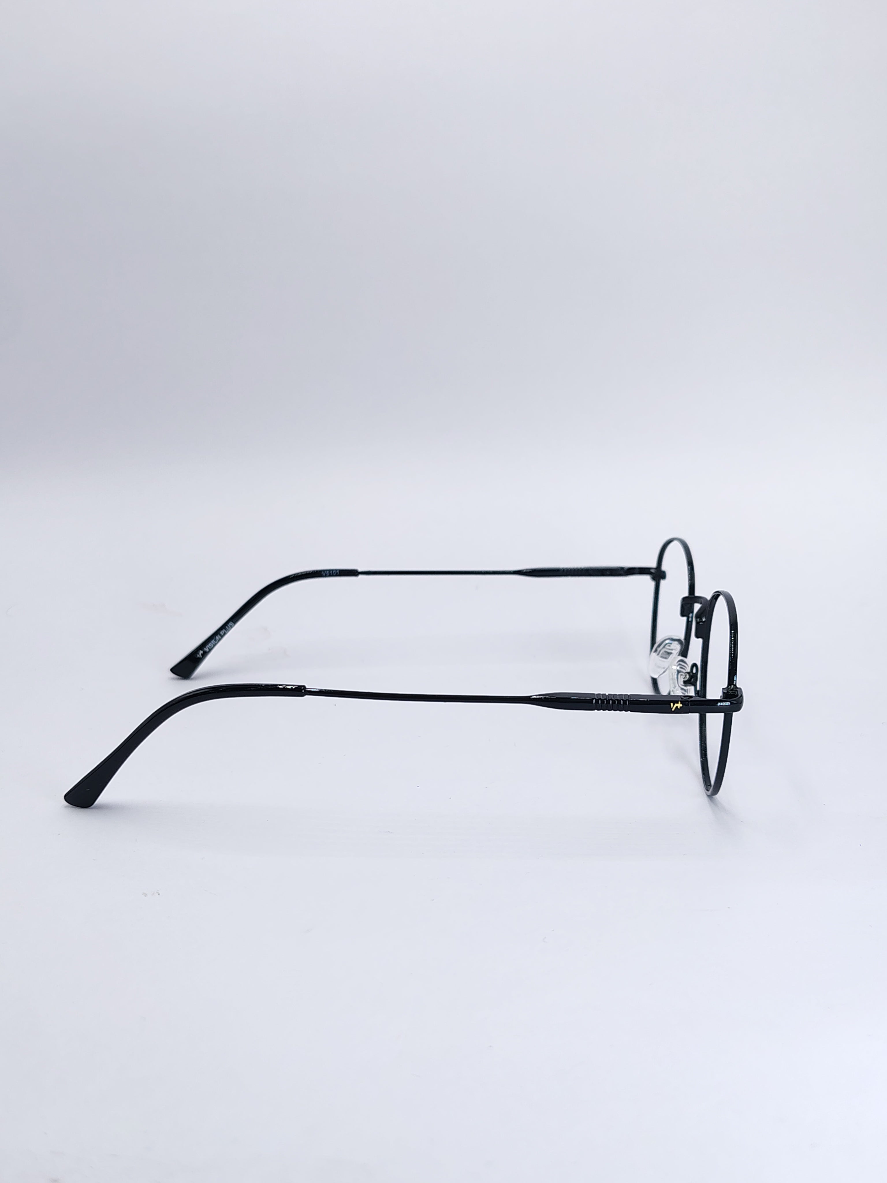 vision plus black metallic frame