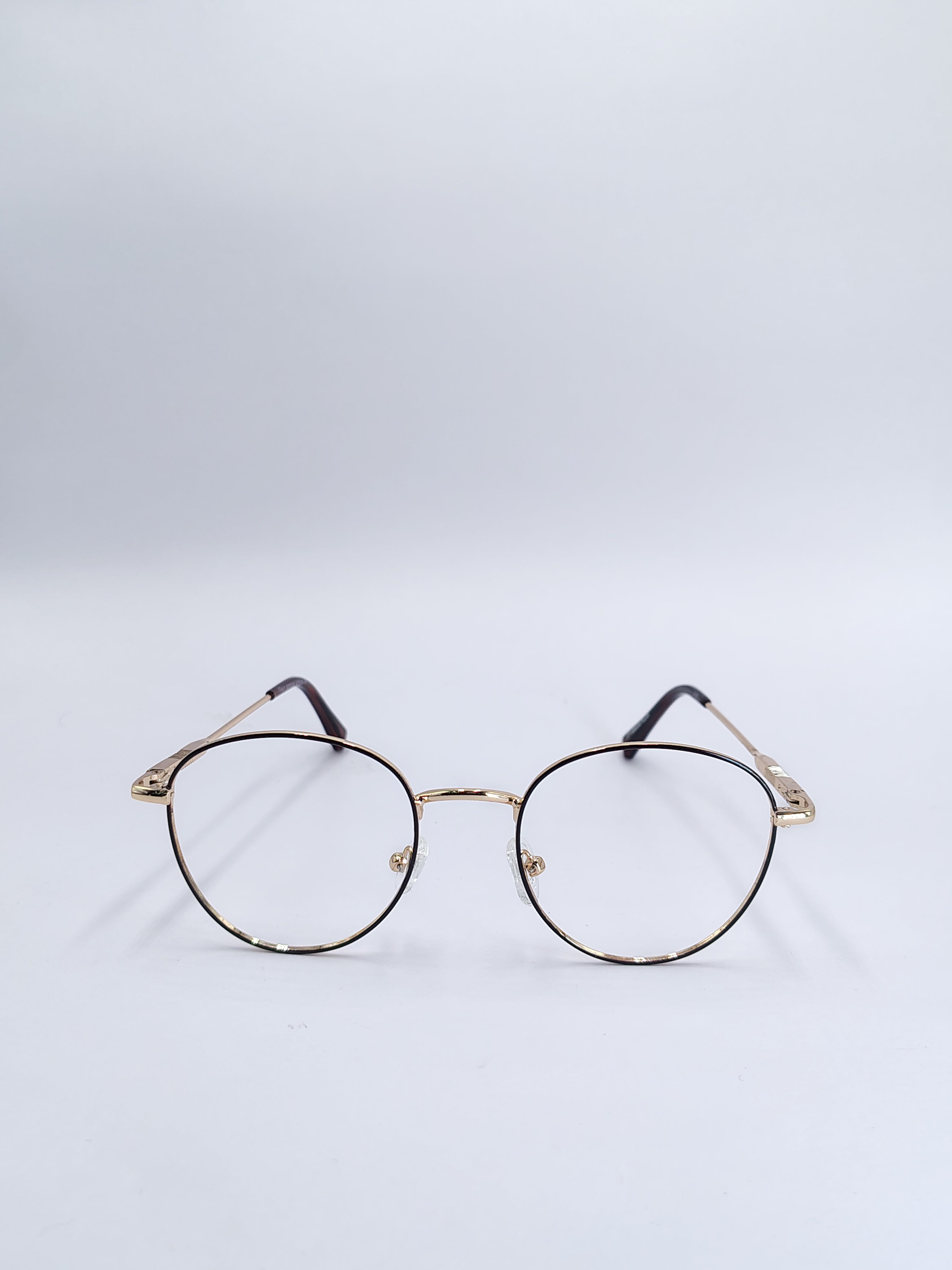 vision plus black and golden metallic frame