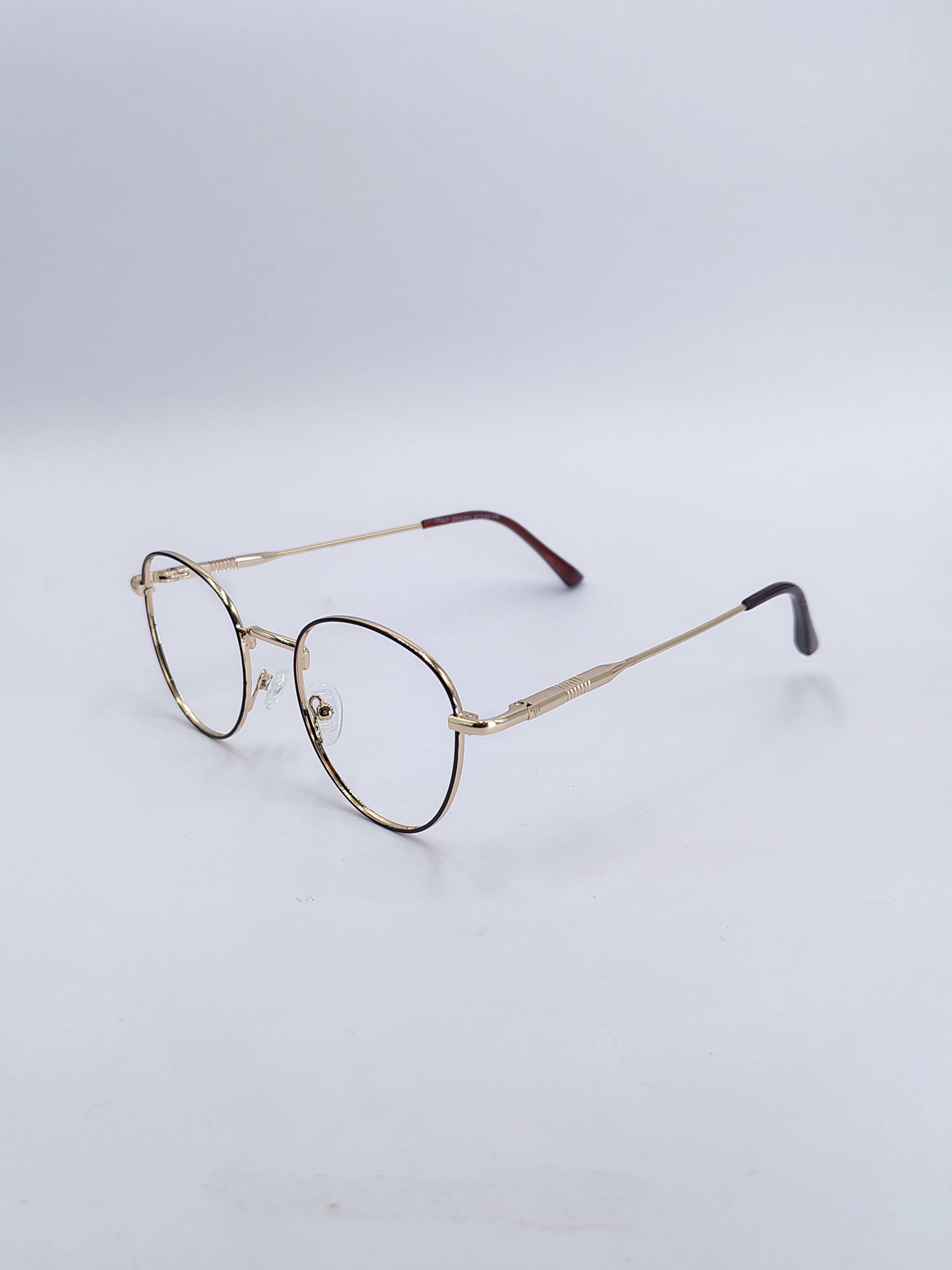 vision plus black and golden metallic frame