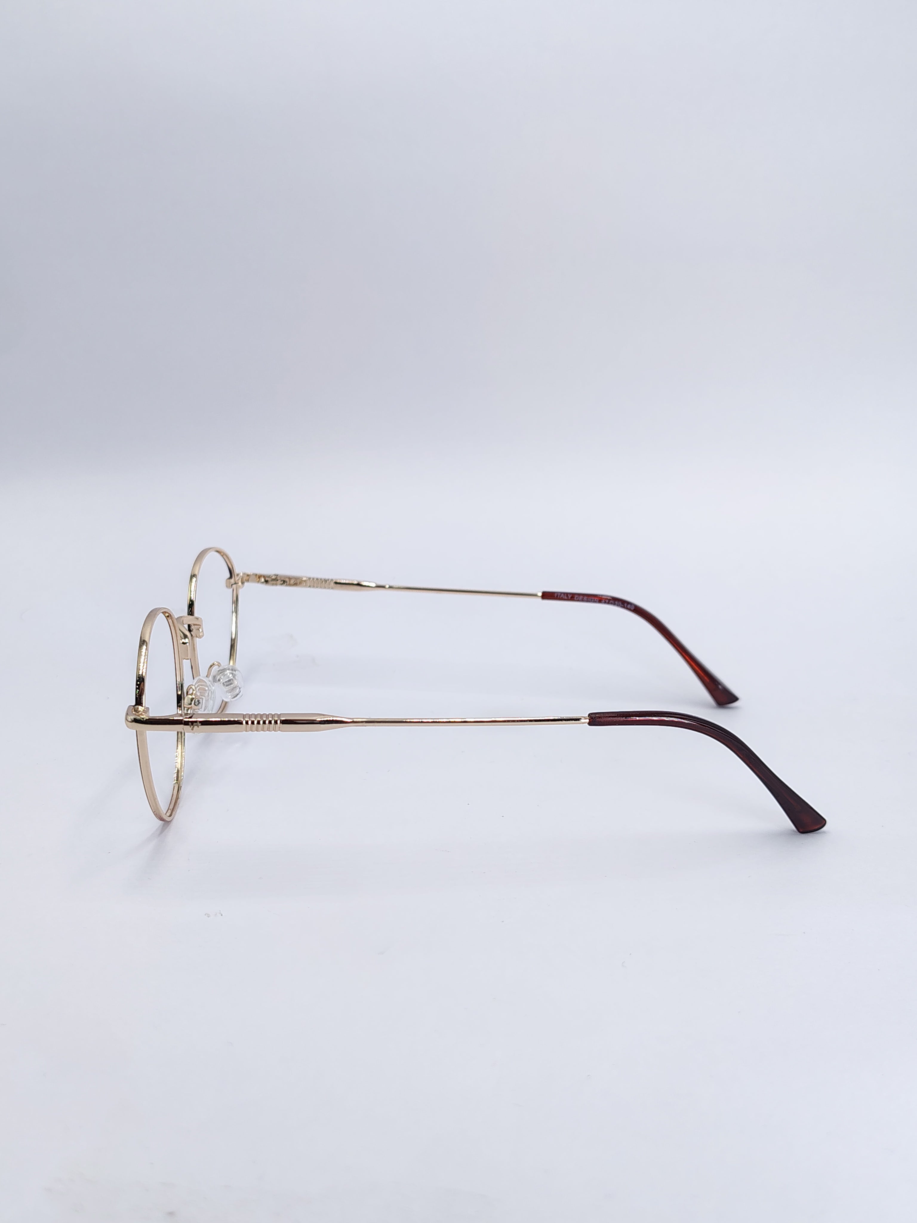 vision plus black and golden metallic frame