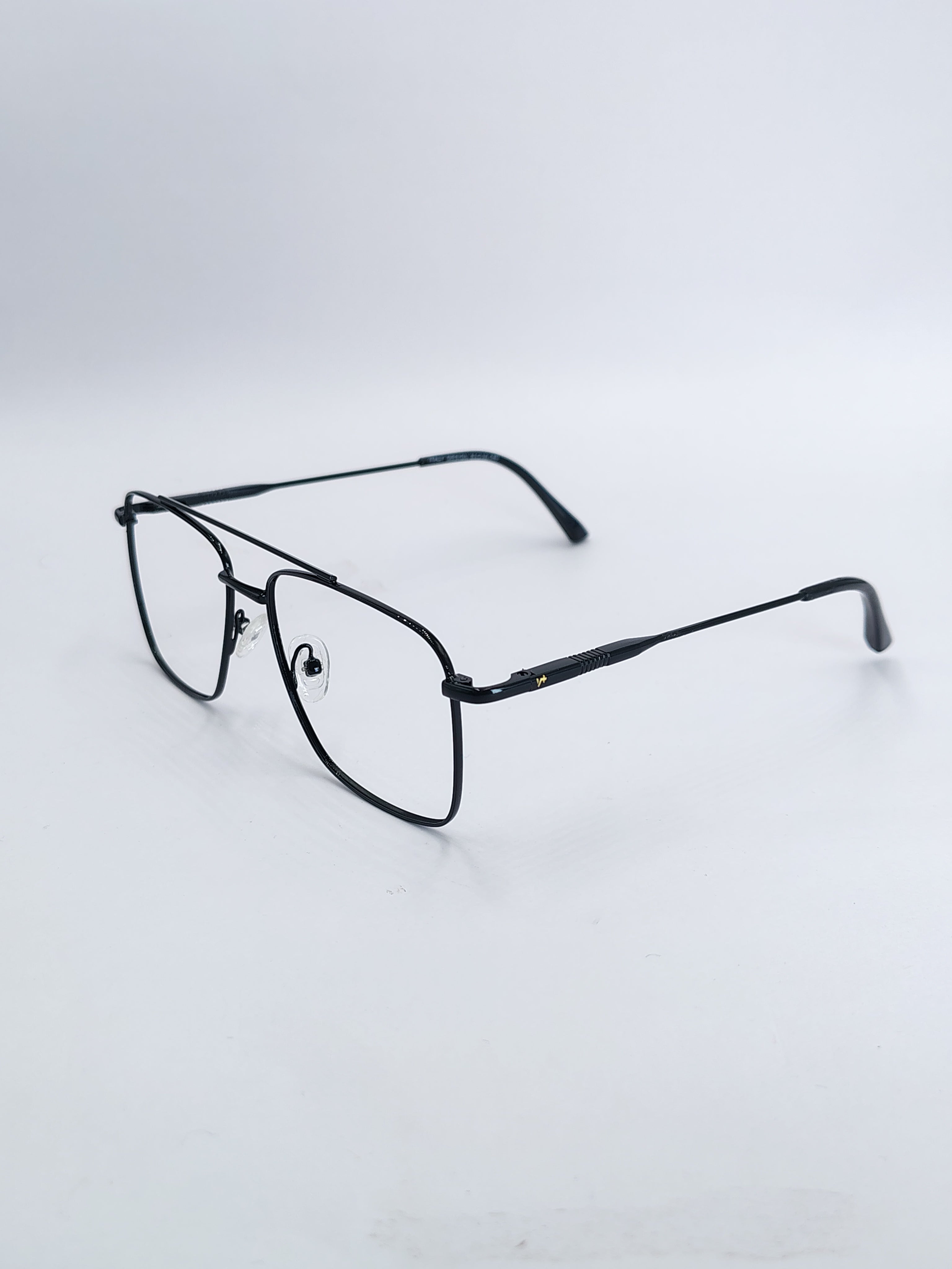 vision plus black metallic frame