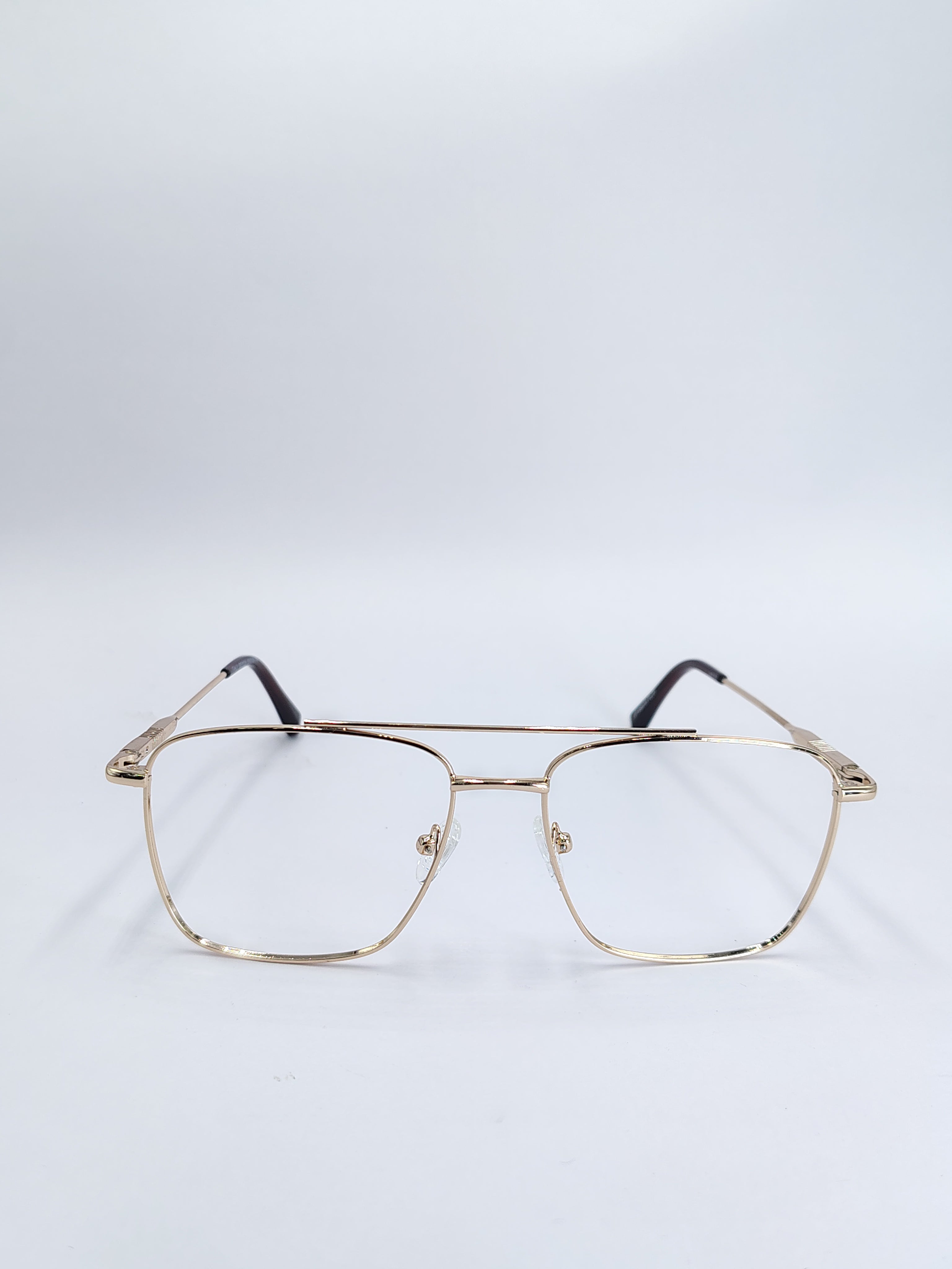 vision plus metallic gold frame