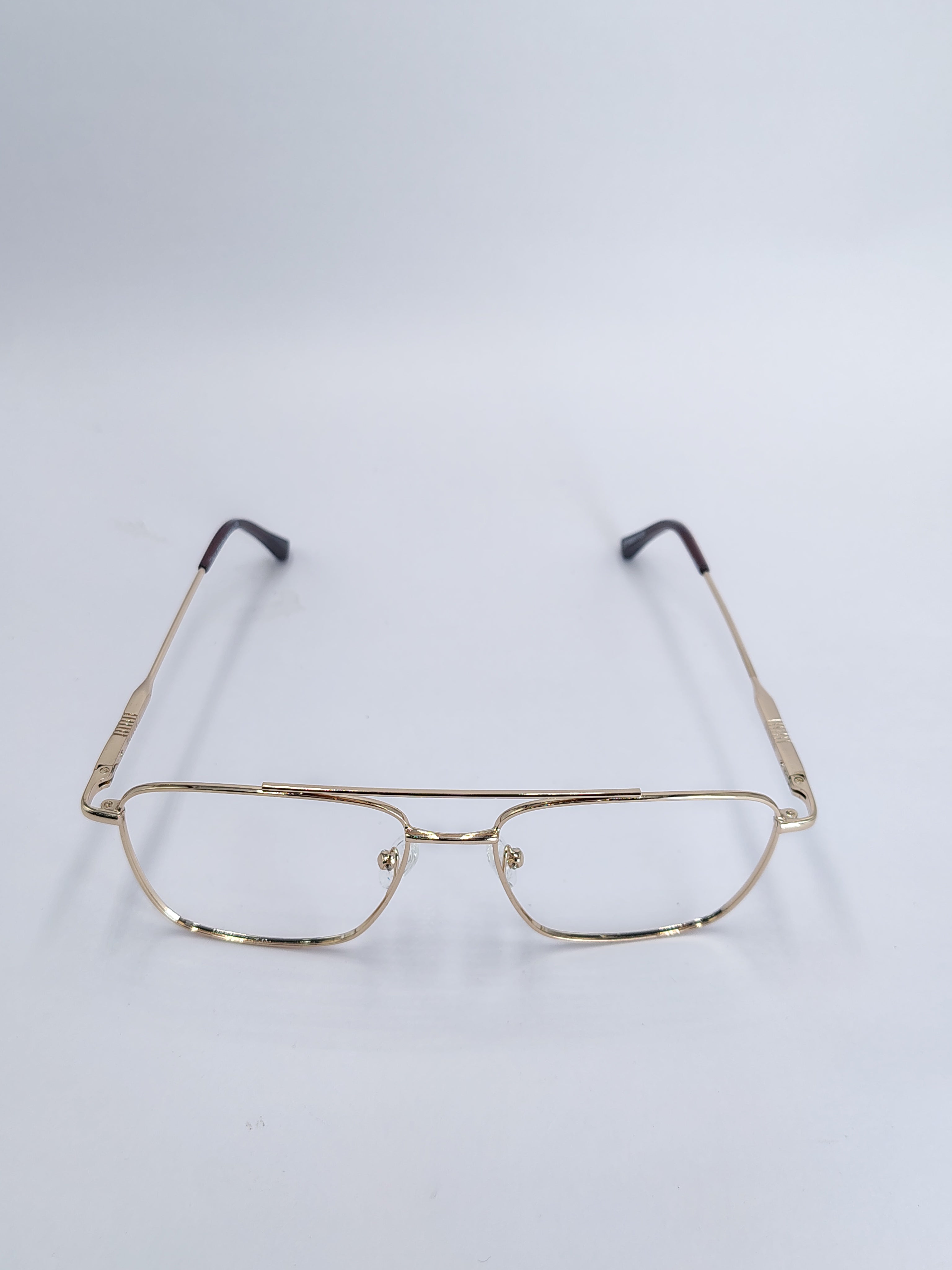 vision plus metallic gold frame