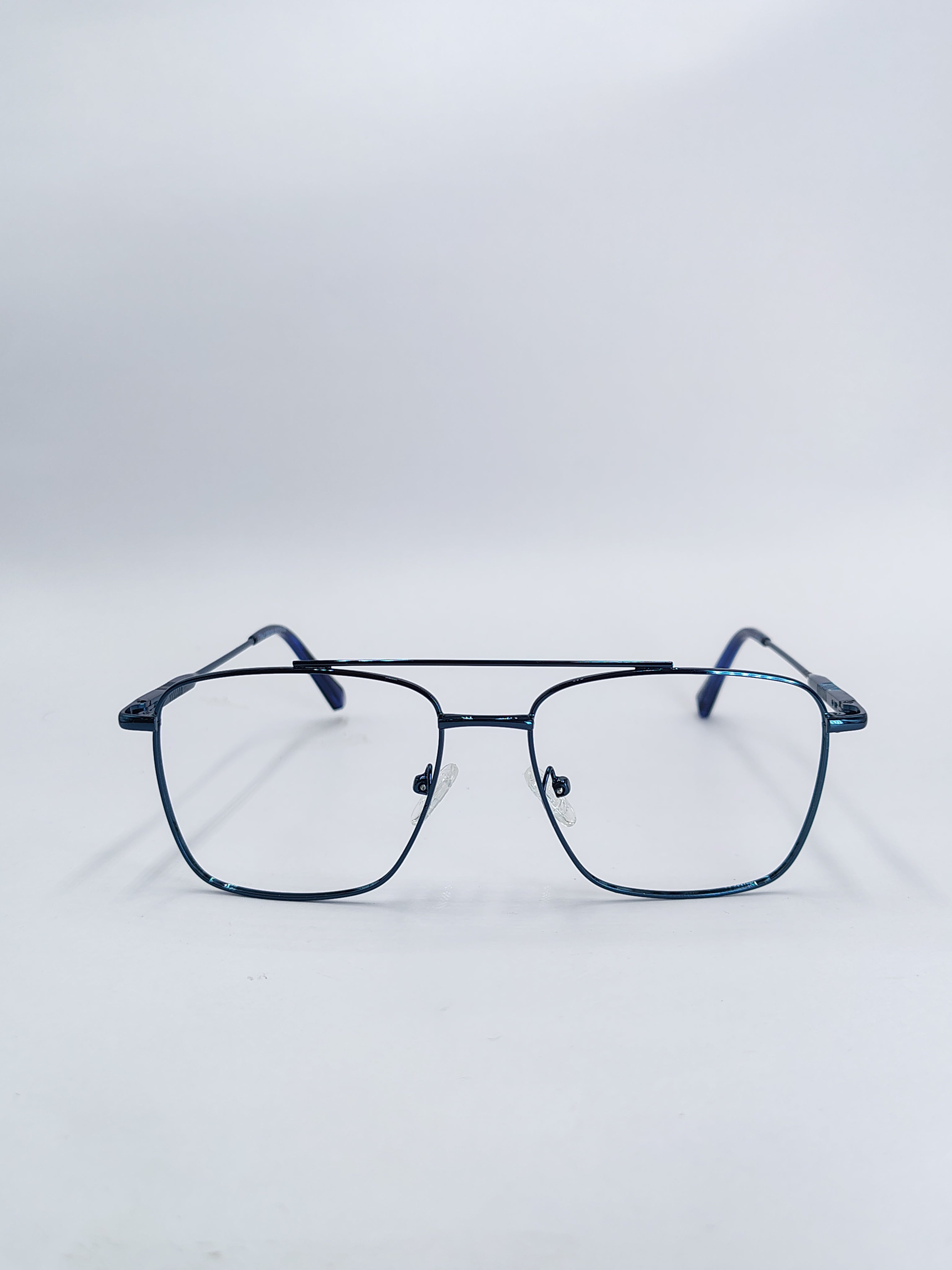 vision plus metallic blue frame