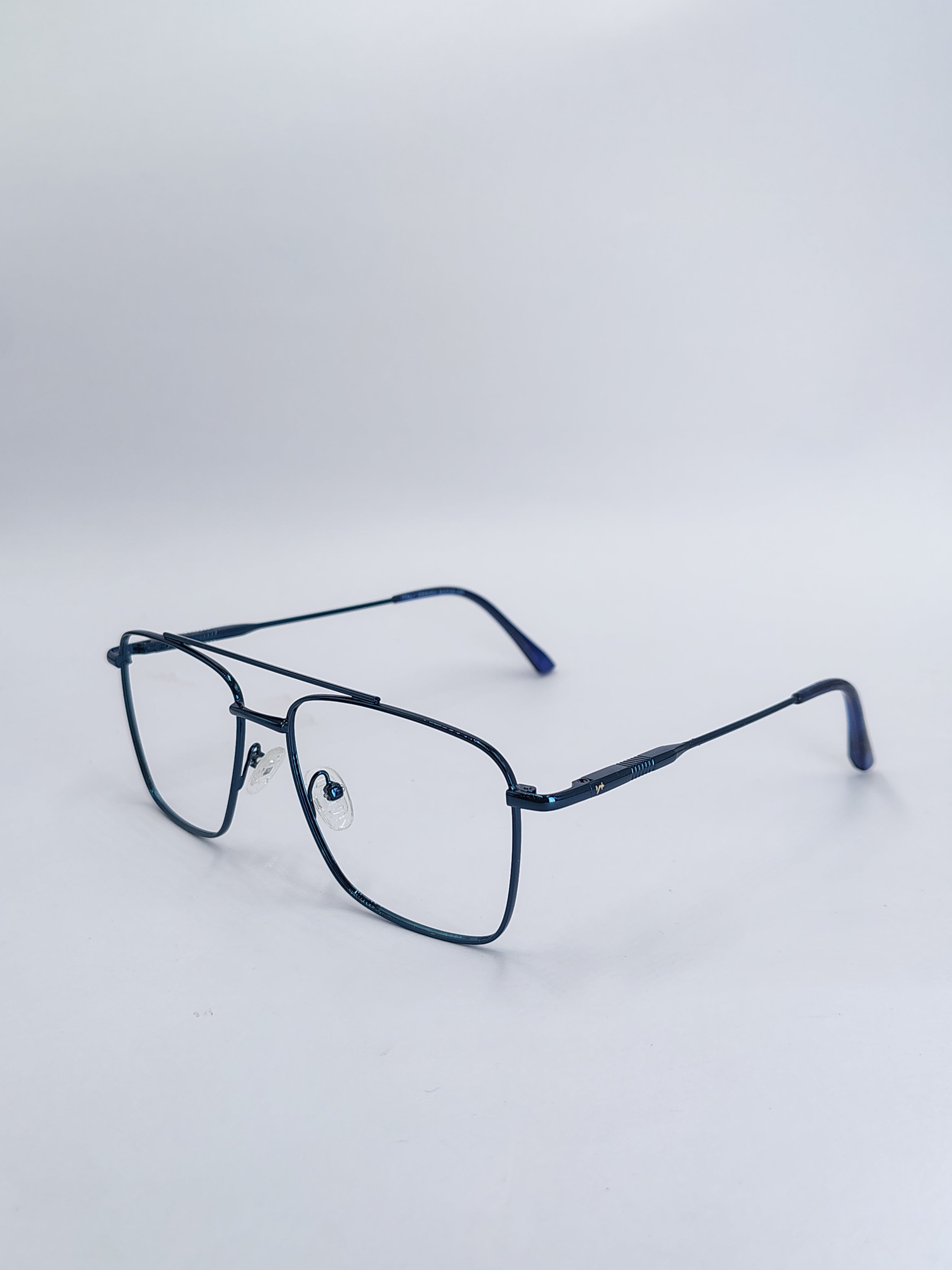 vision plus metallic blue frame