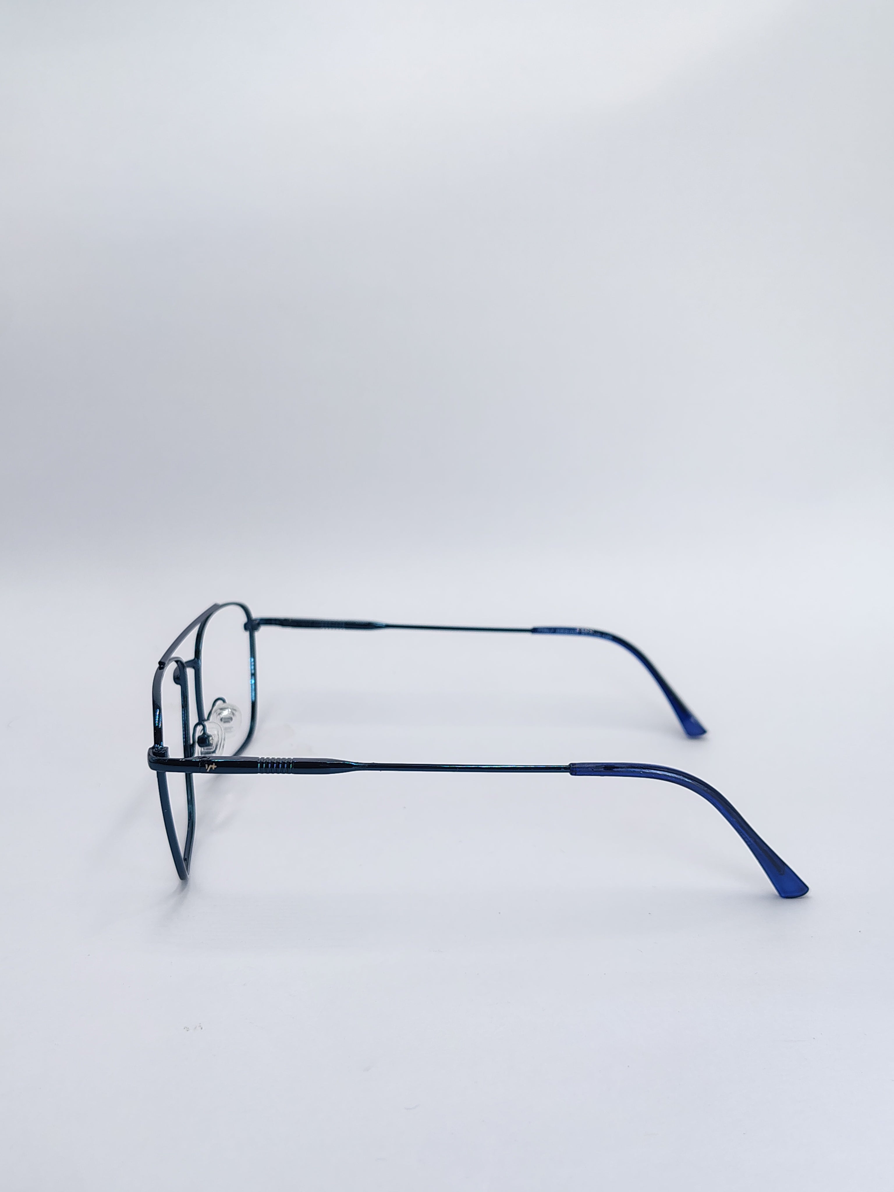 vision plus metallic blue frame