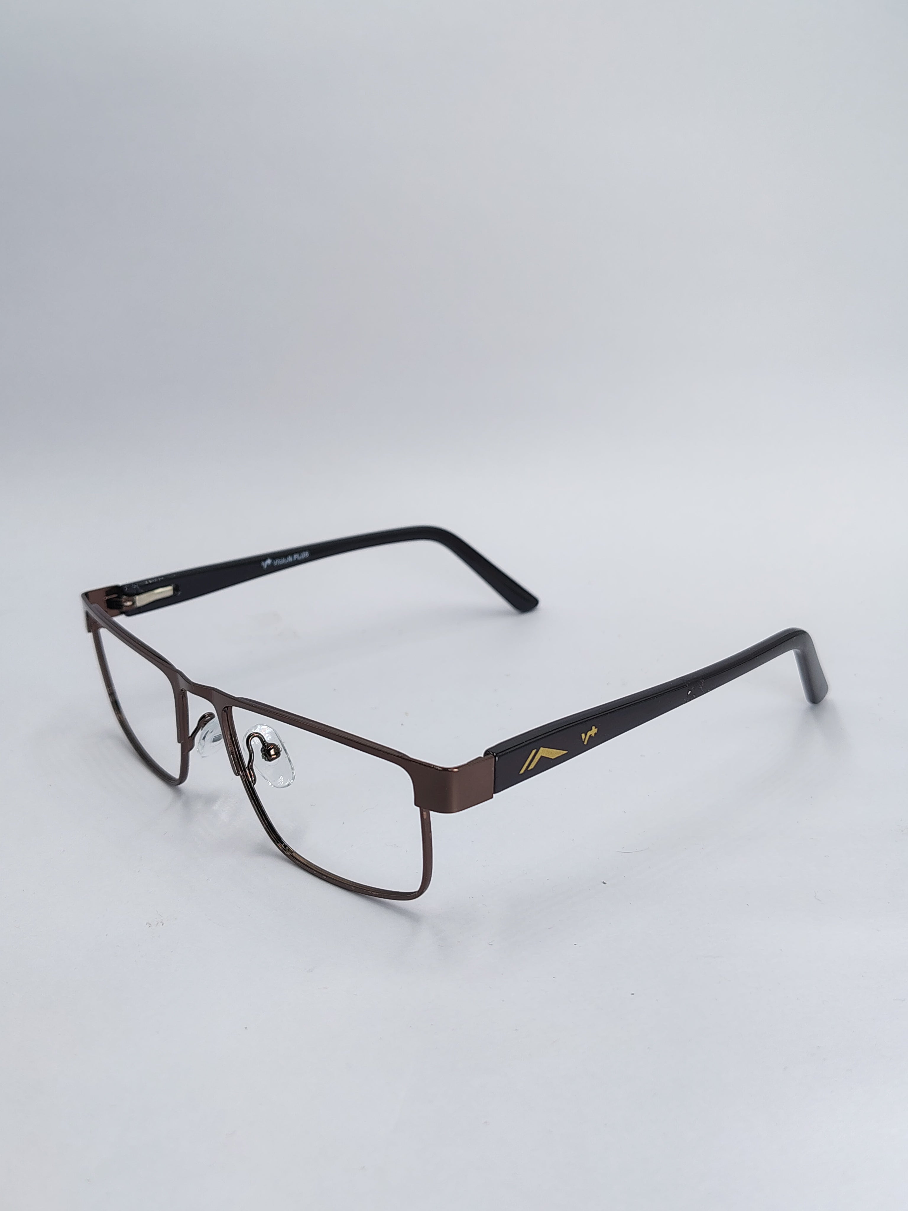 vision plus metallic brown frame