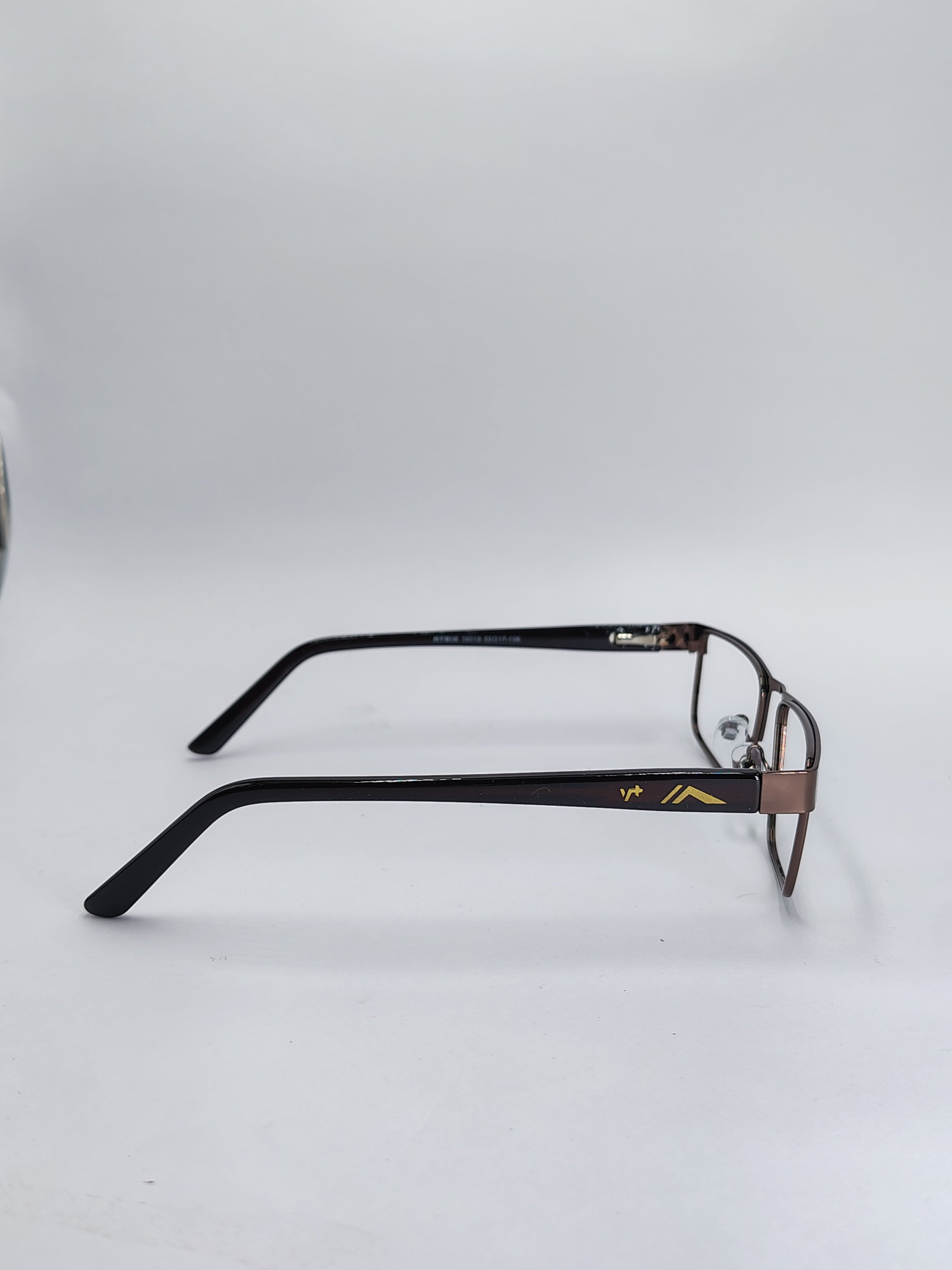 vision plus metallic brown frame