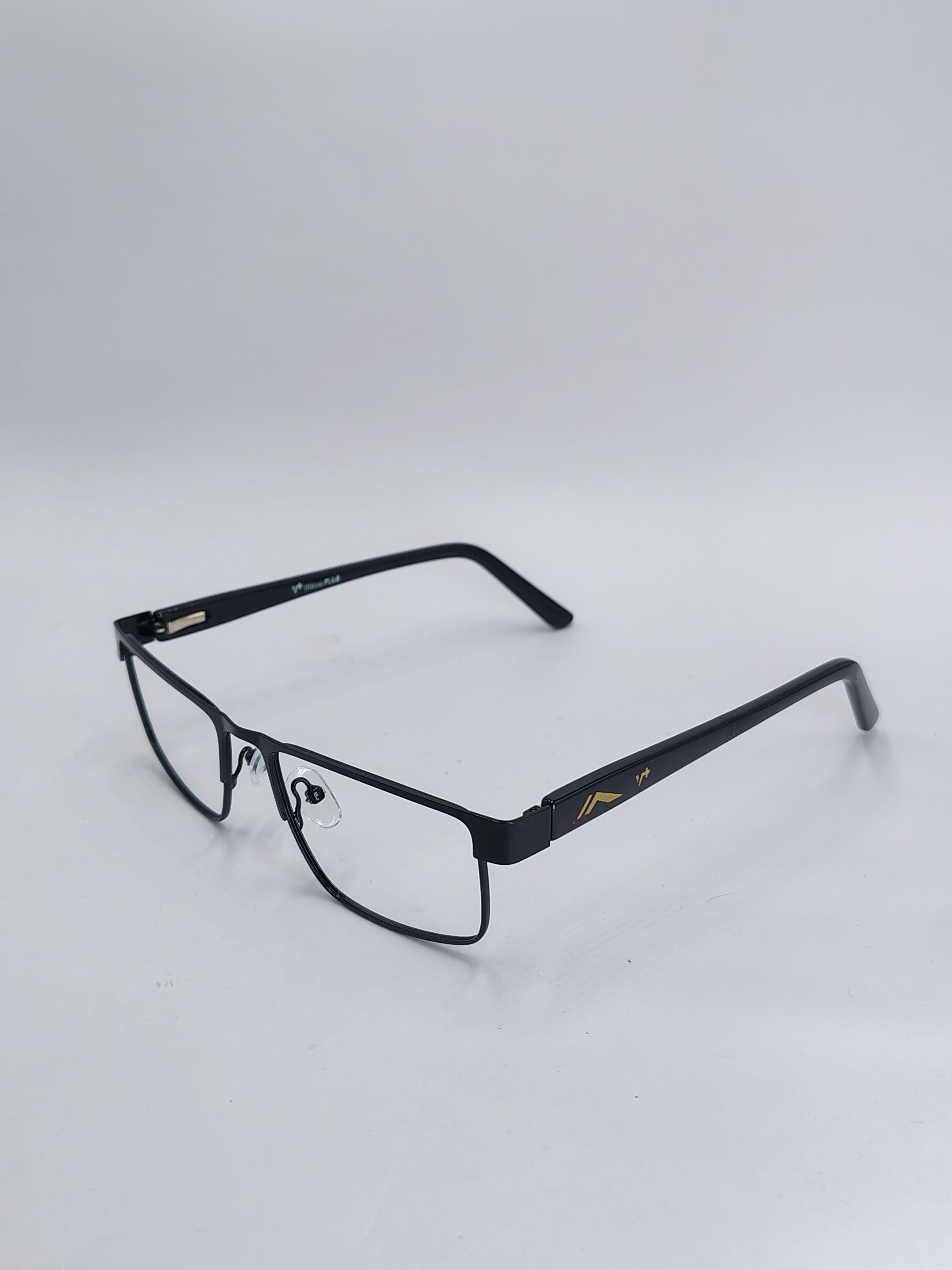 vision plus metallic full black frame