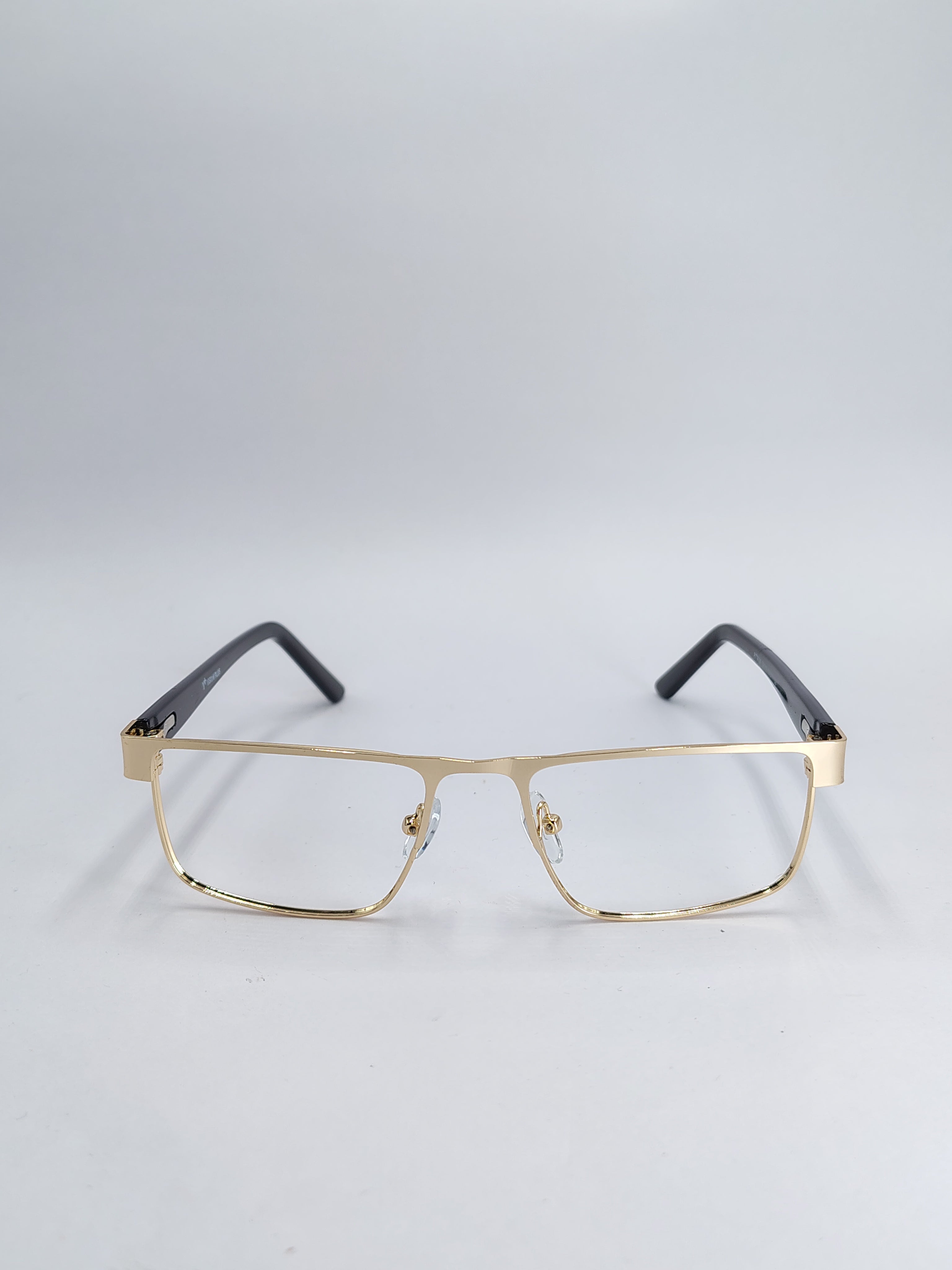 vision plus metallic golden and brown frame