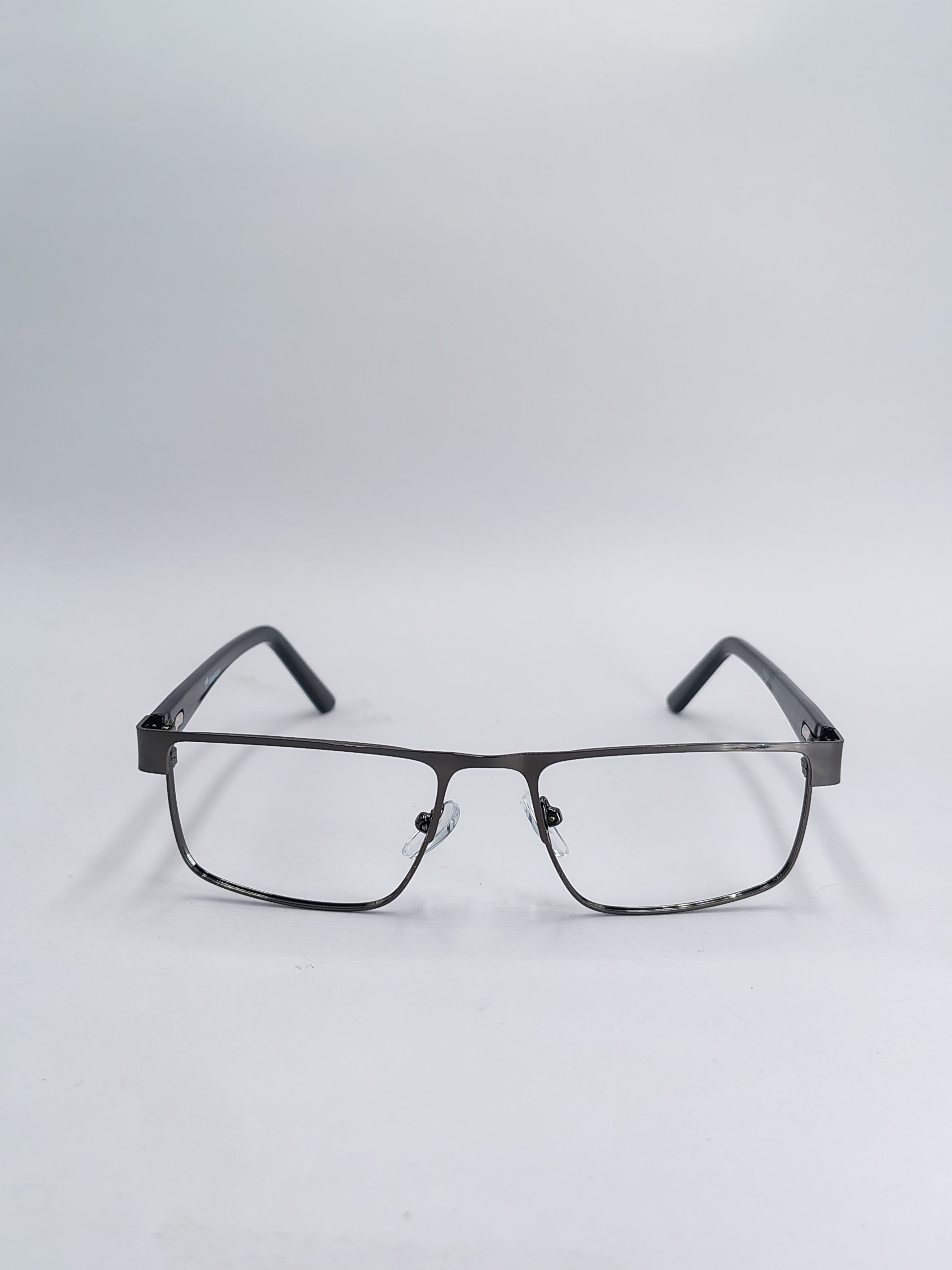 vision plus metallic gray frame