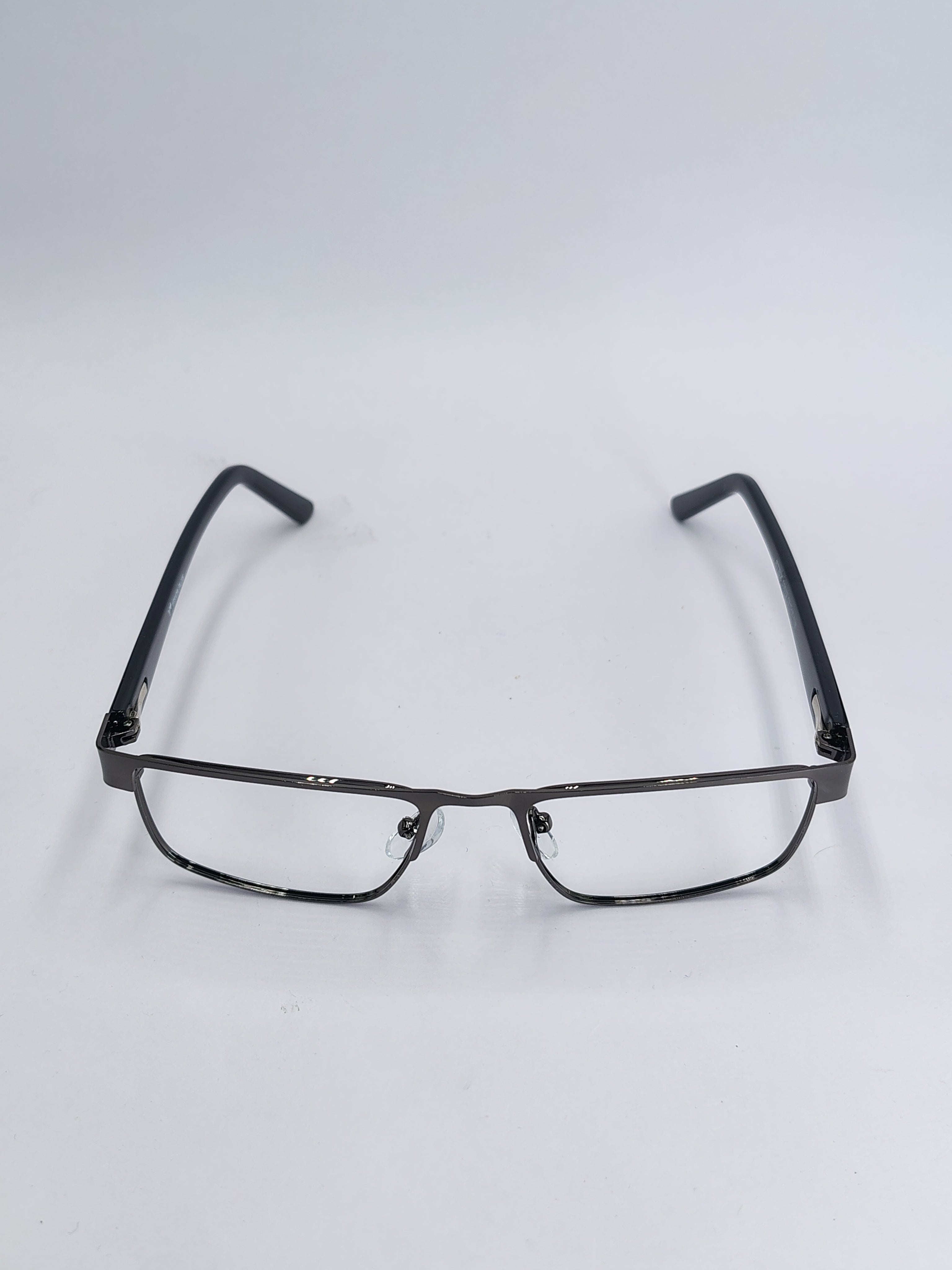 vision plus metallic gray frame