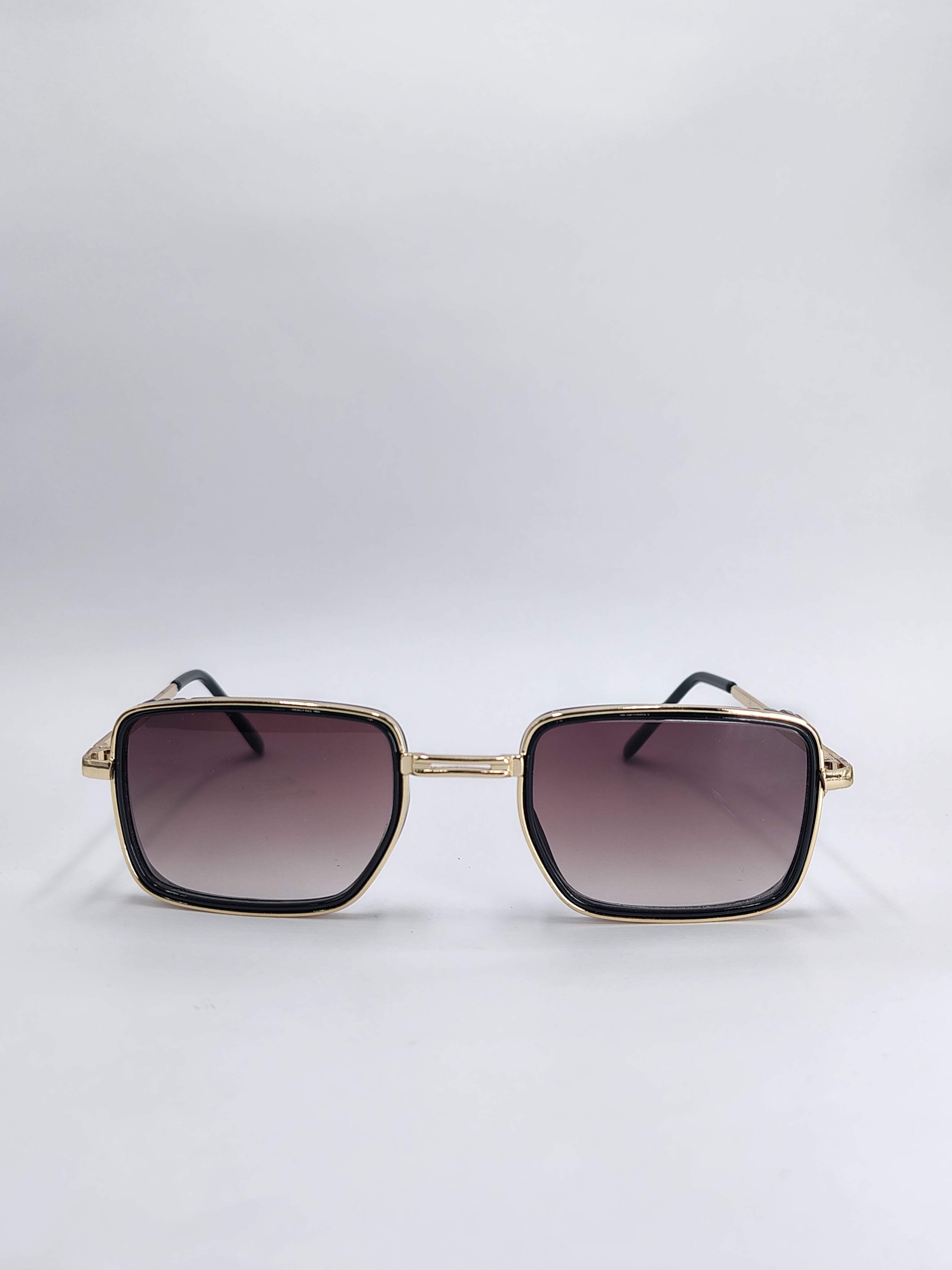 vision plus premium golden and black sunglasses