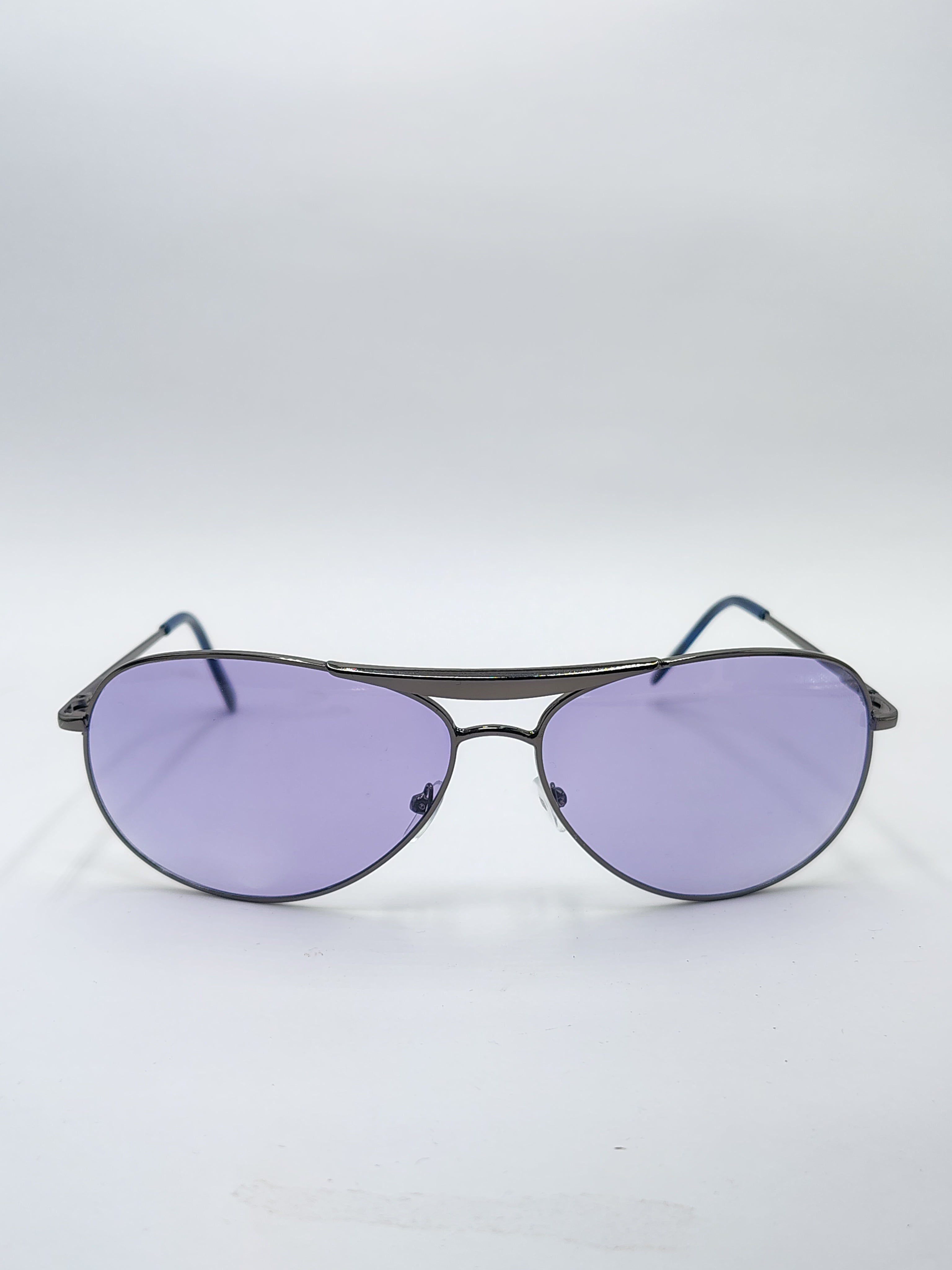 vision plus aviator day and night metal sunglasses