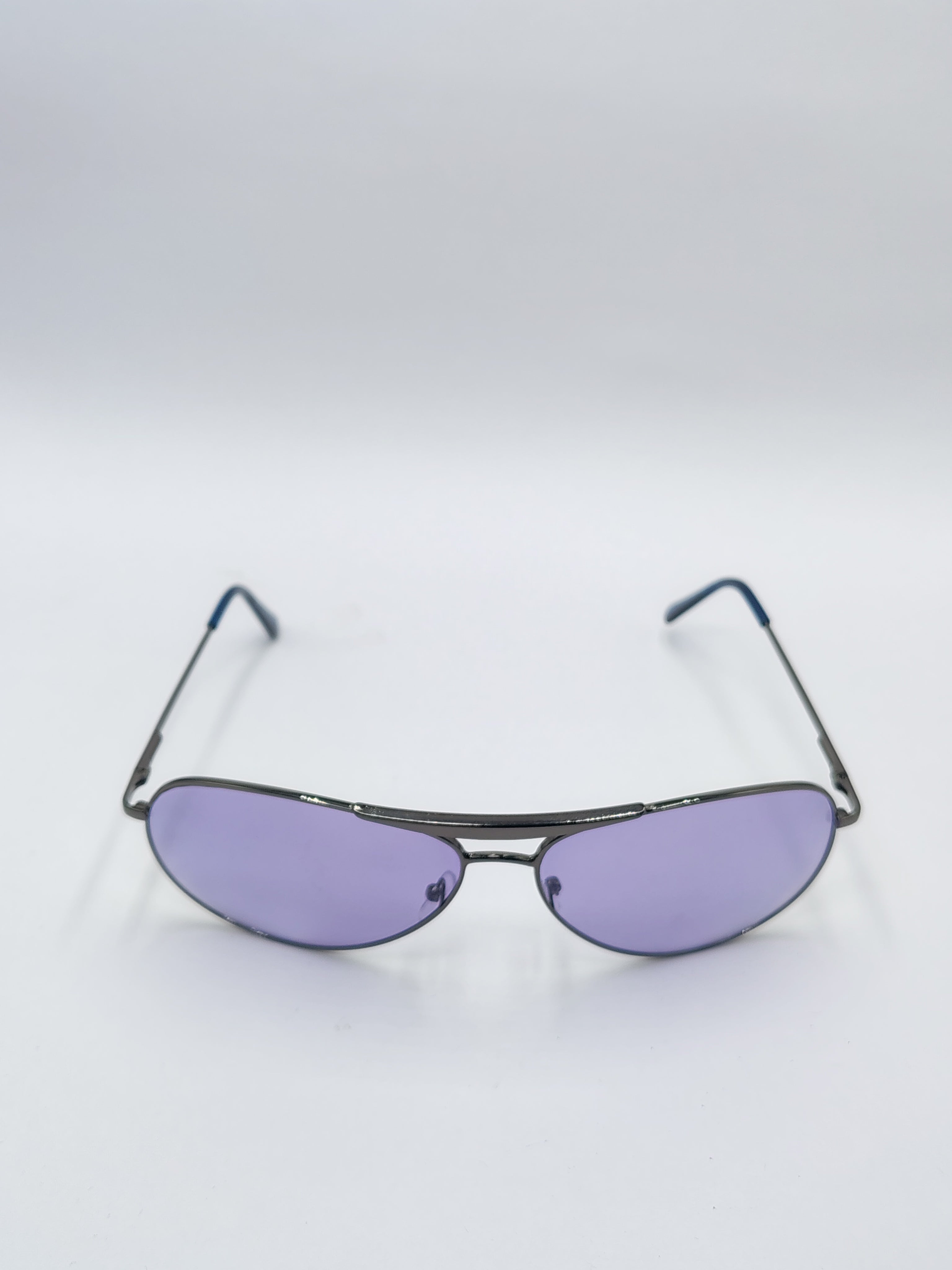 vision plus aviator day and night metal sunglasses