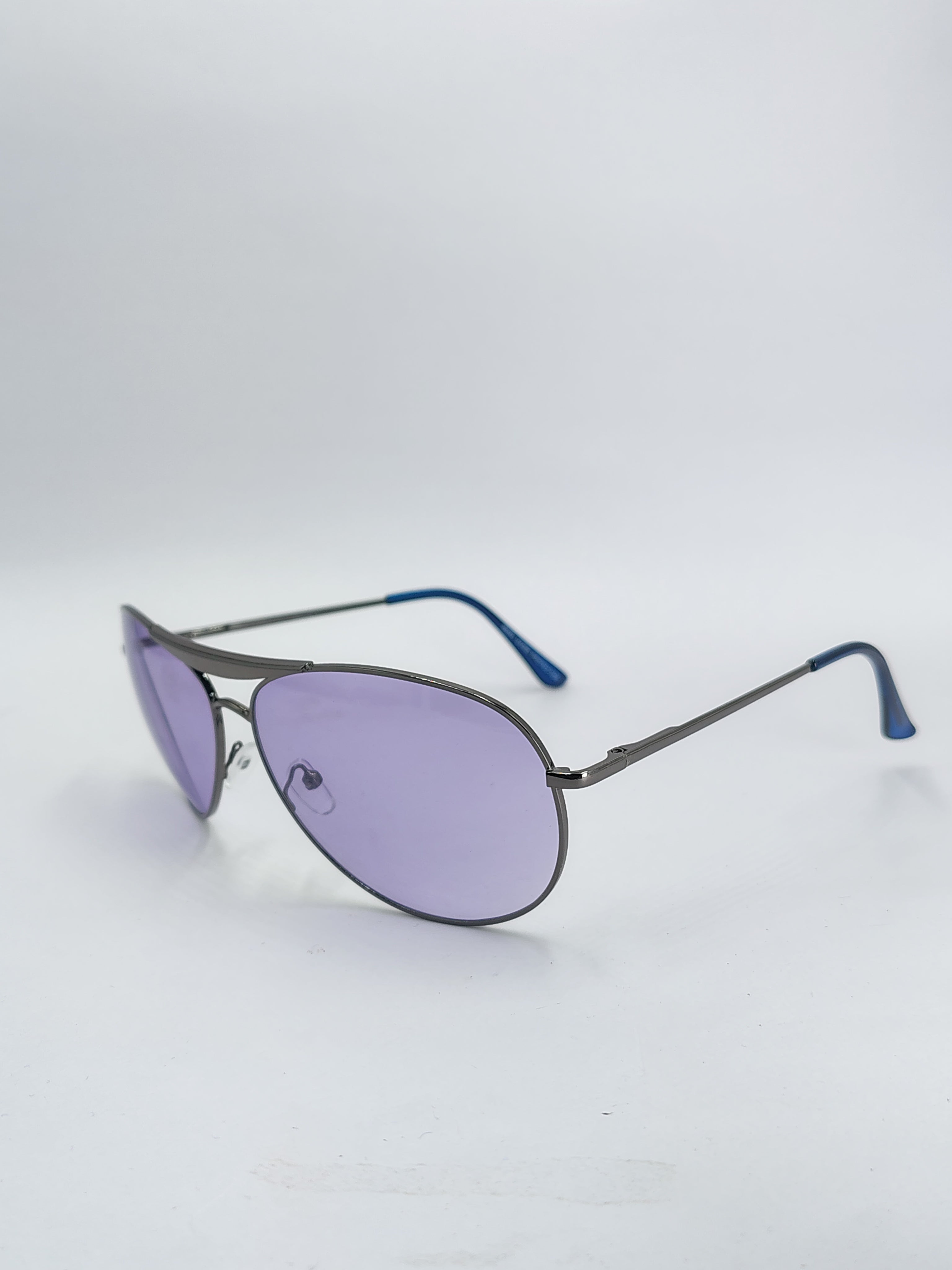 vision plus aviator day and night metal sunglasses