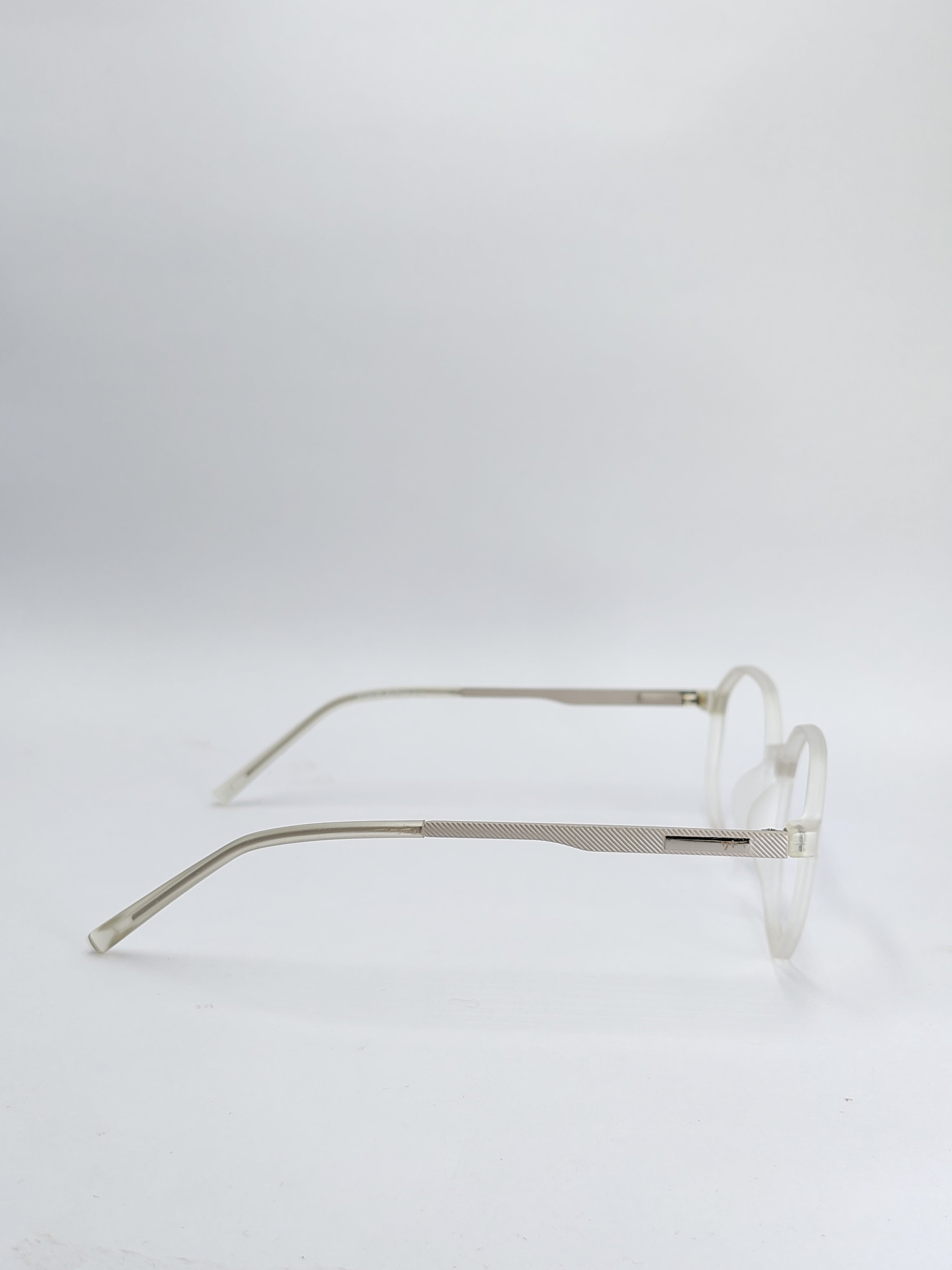 vision plus matte white frame