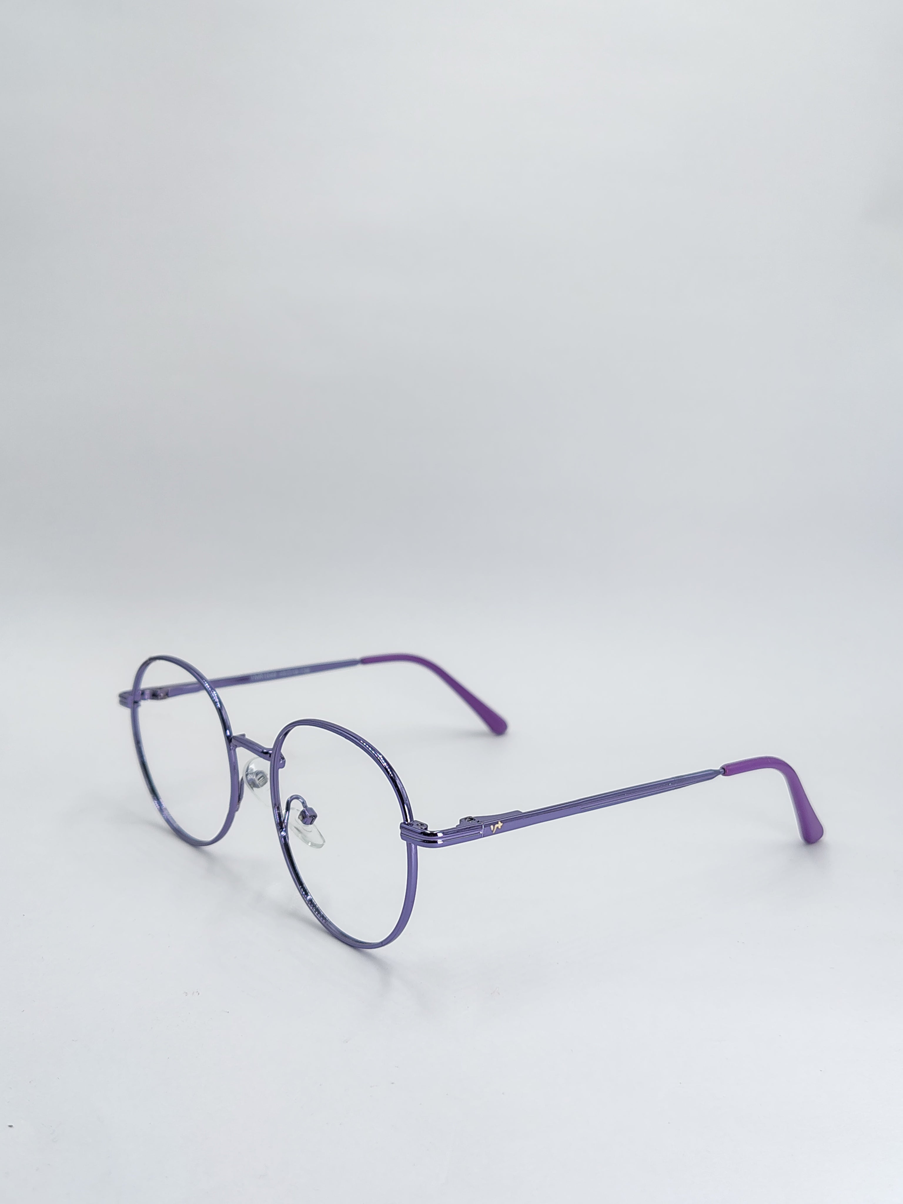 vision plus violet metallic frame