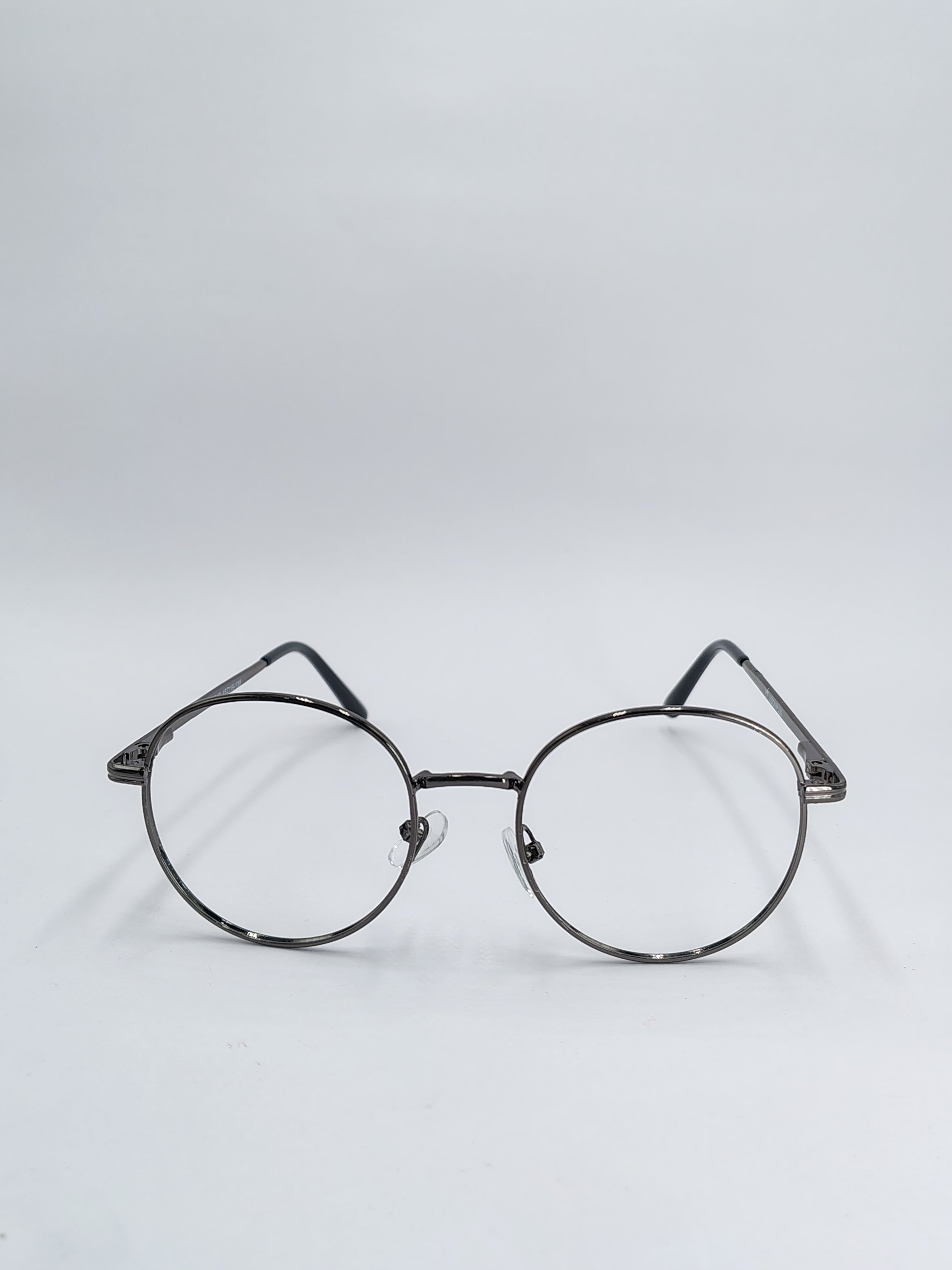 vision plus gray metallic frame